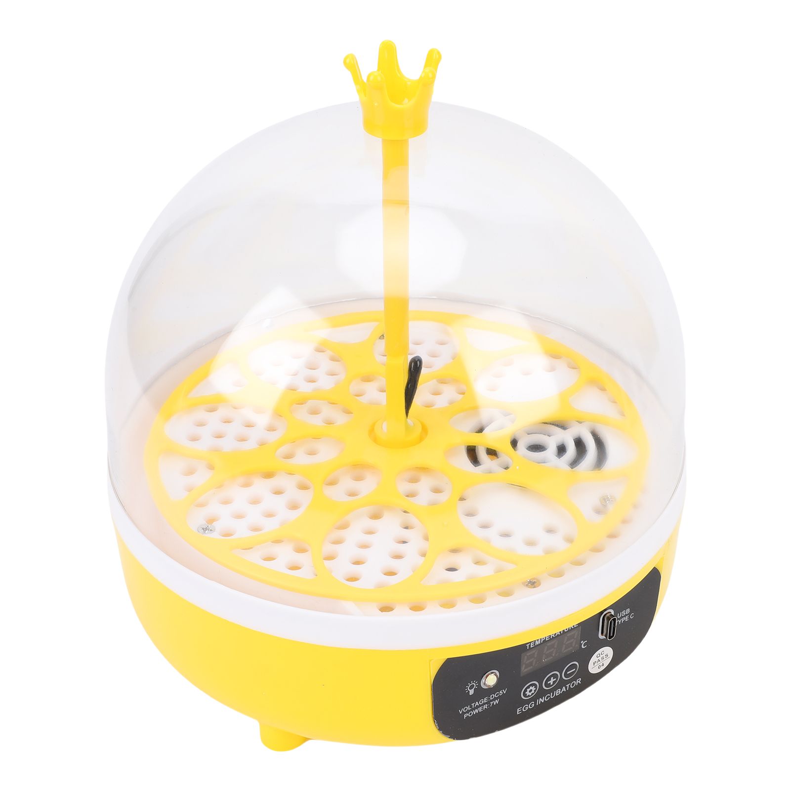 Egg Incubator for Hatching Eggs Humidity Temperature Control Egg Candler