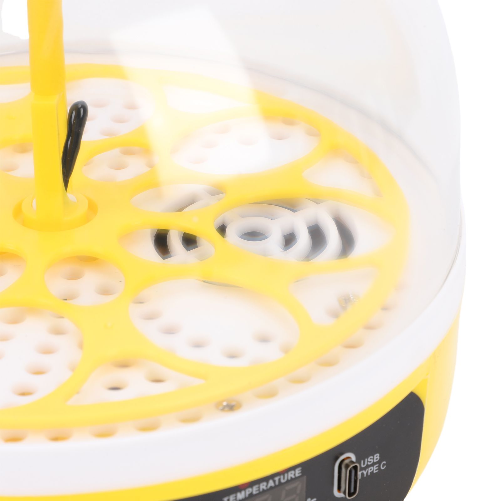 Egg Incubator for Hatching Eggs Humidity Temperature Control Egg Candler view 2