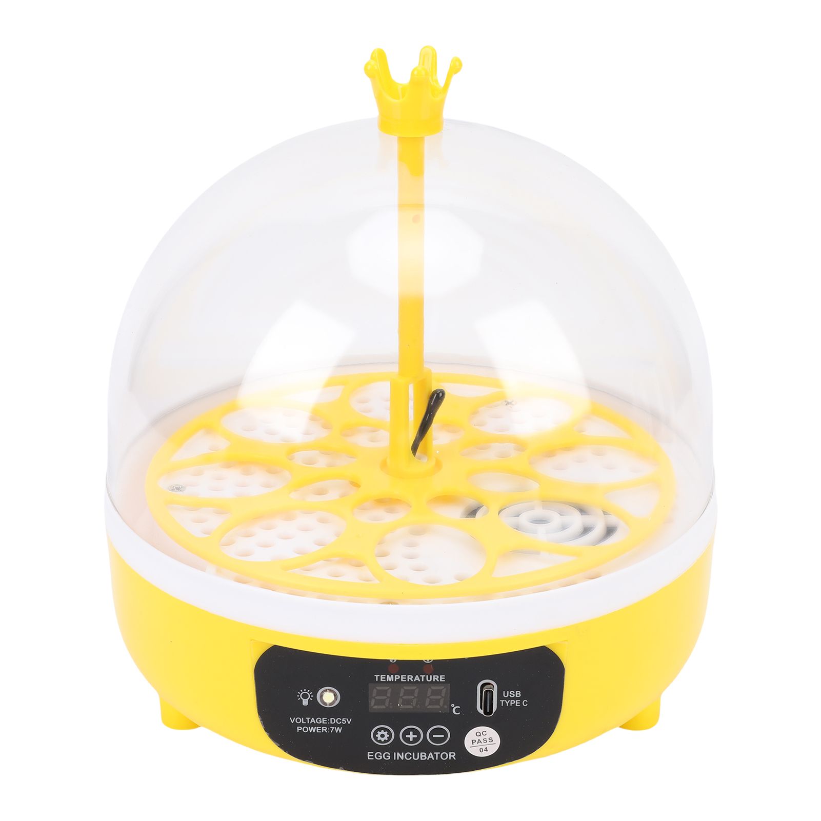 Egg Incubator for Hatching Eggs Humidity Temperature Control Egg Candler view 6