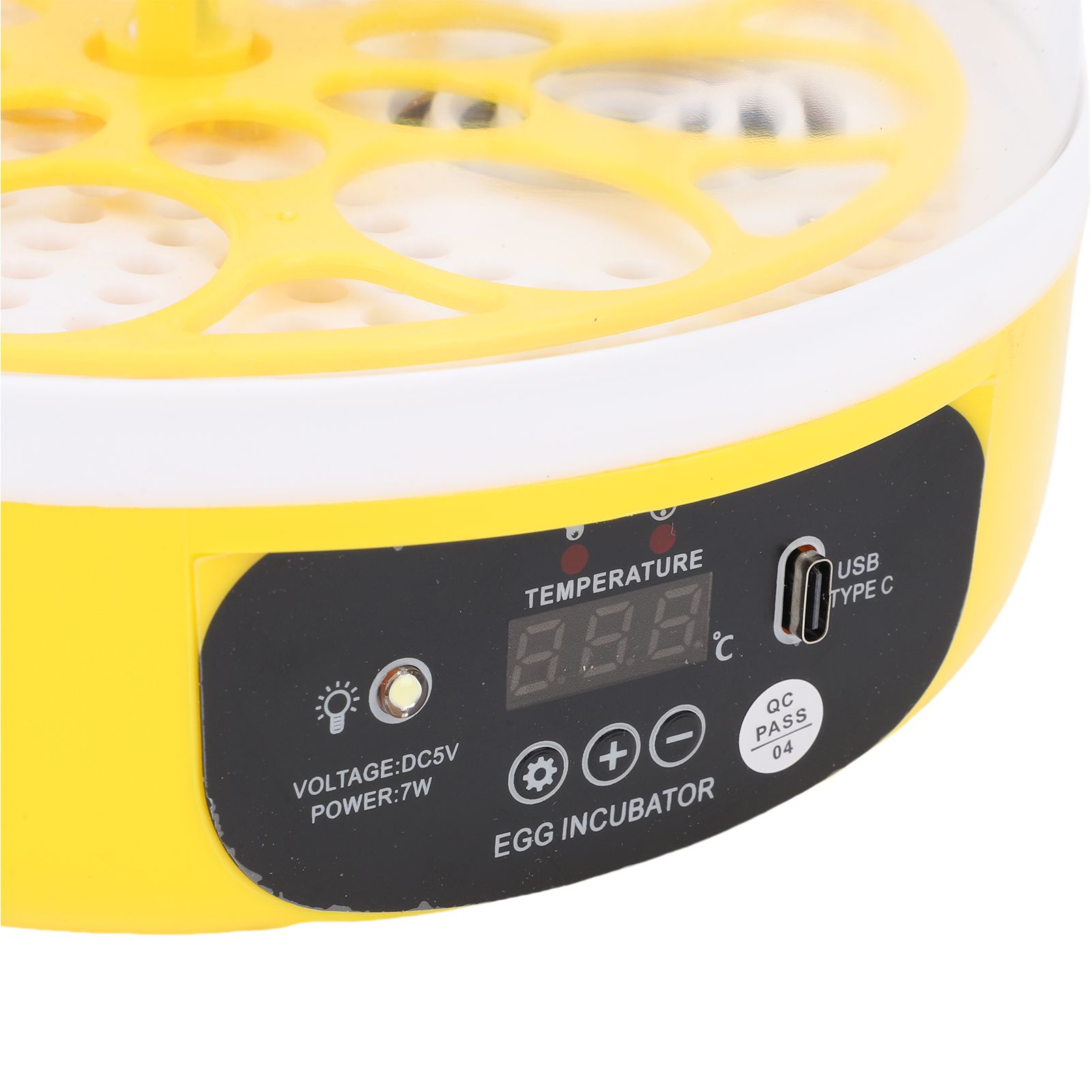 Egg Incubator for Hatching Eggs Humidity Temperature Control Egg Candler view 7