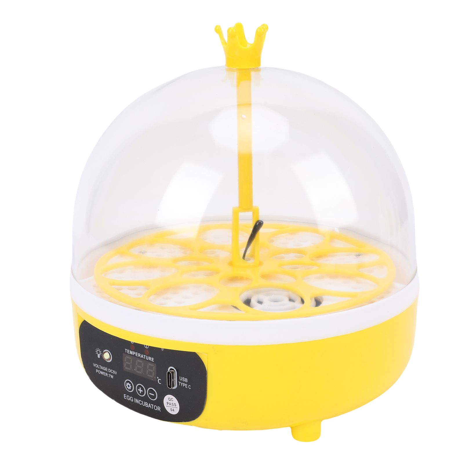 Egg Incubator for Hatching Eggs Humidity Temperature Control Egg Candler view 8