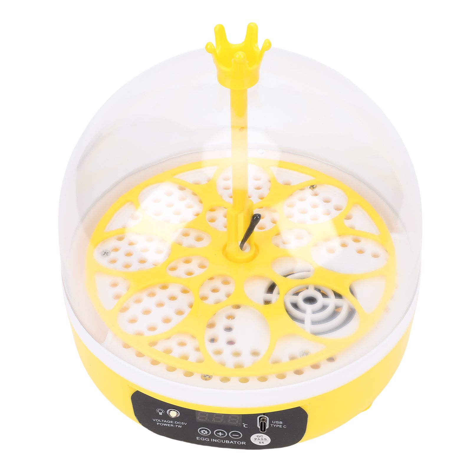 Egg Incubator for Hatching Eggs Humidity Temperature Control Egg Candler view 9