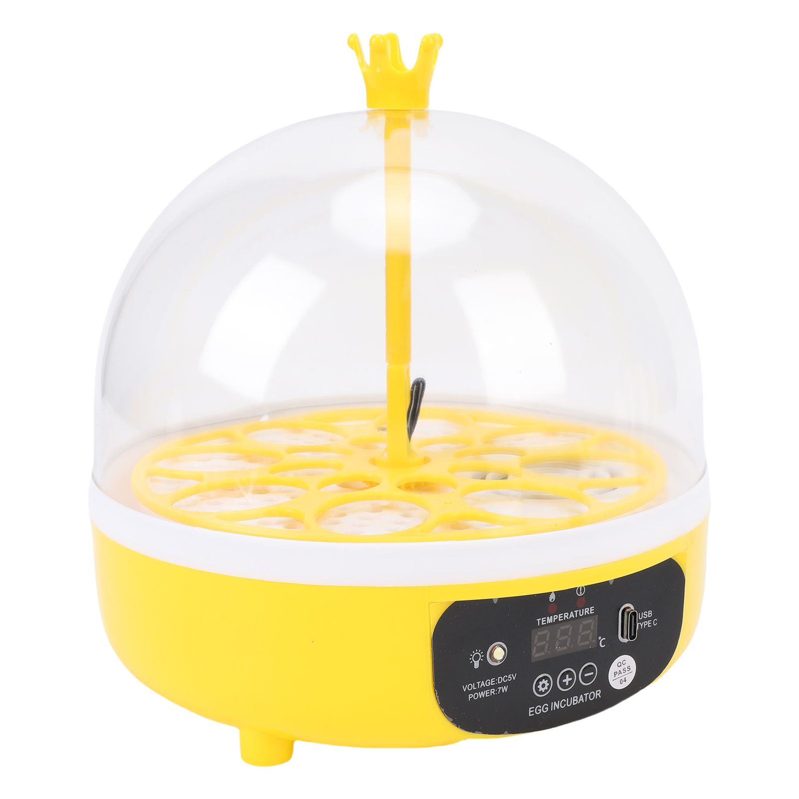 Egg Incubator for Hatching Eggs Humidity Temperature Control Egg Candler view 11