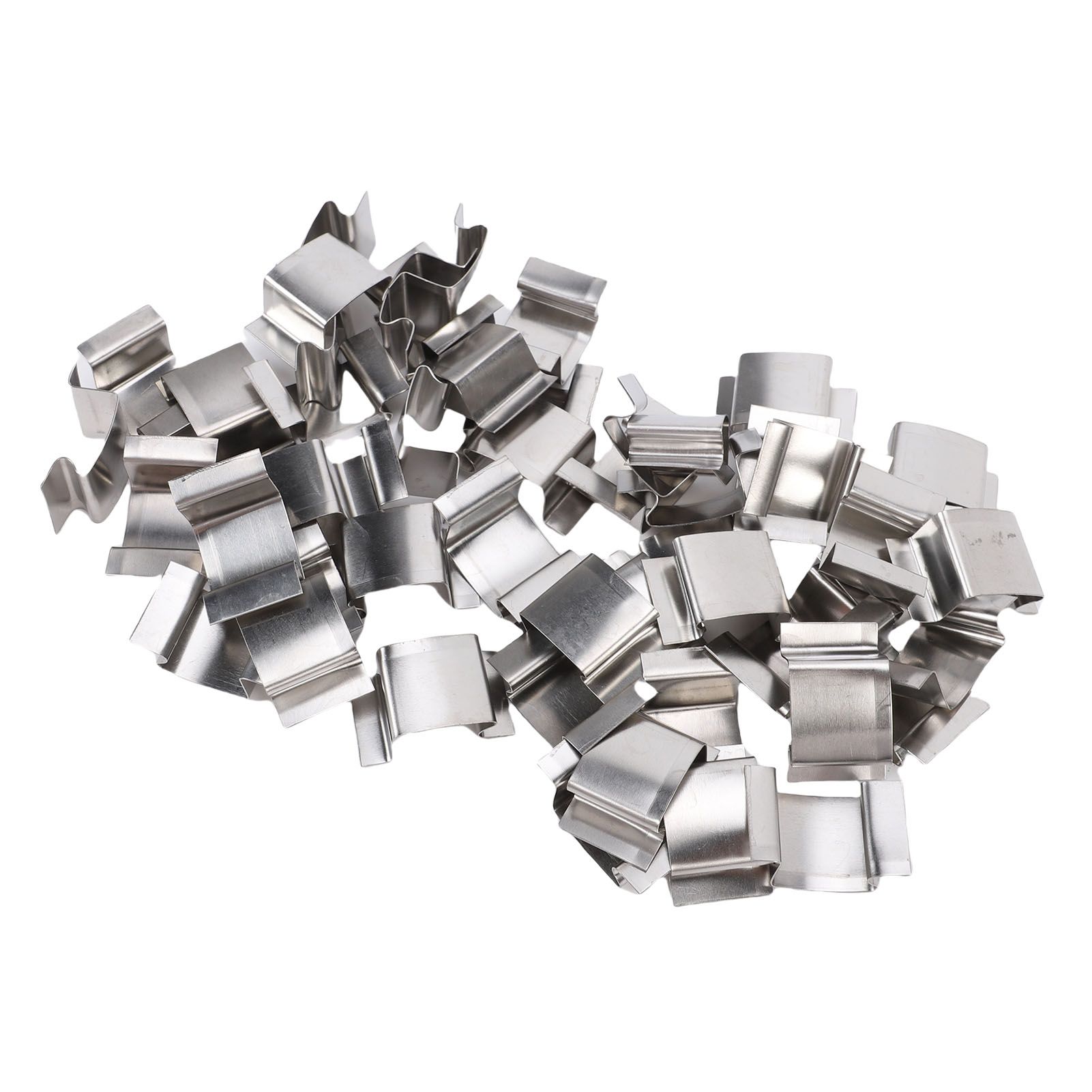 50 Pcs Greenhouse Glass Clip Climbing Plant Clamp Stainless Steel Glazing view 4
