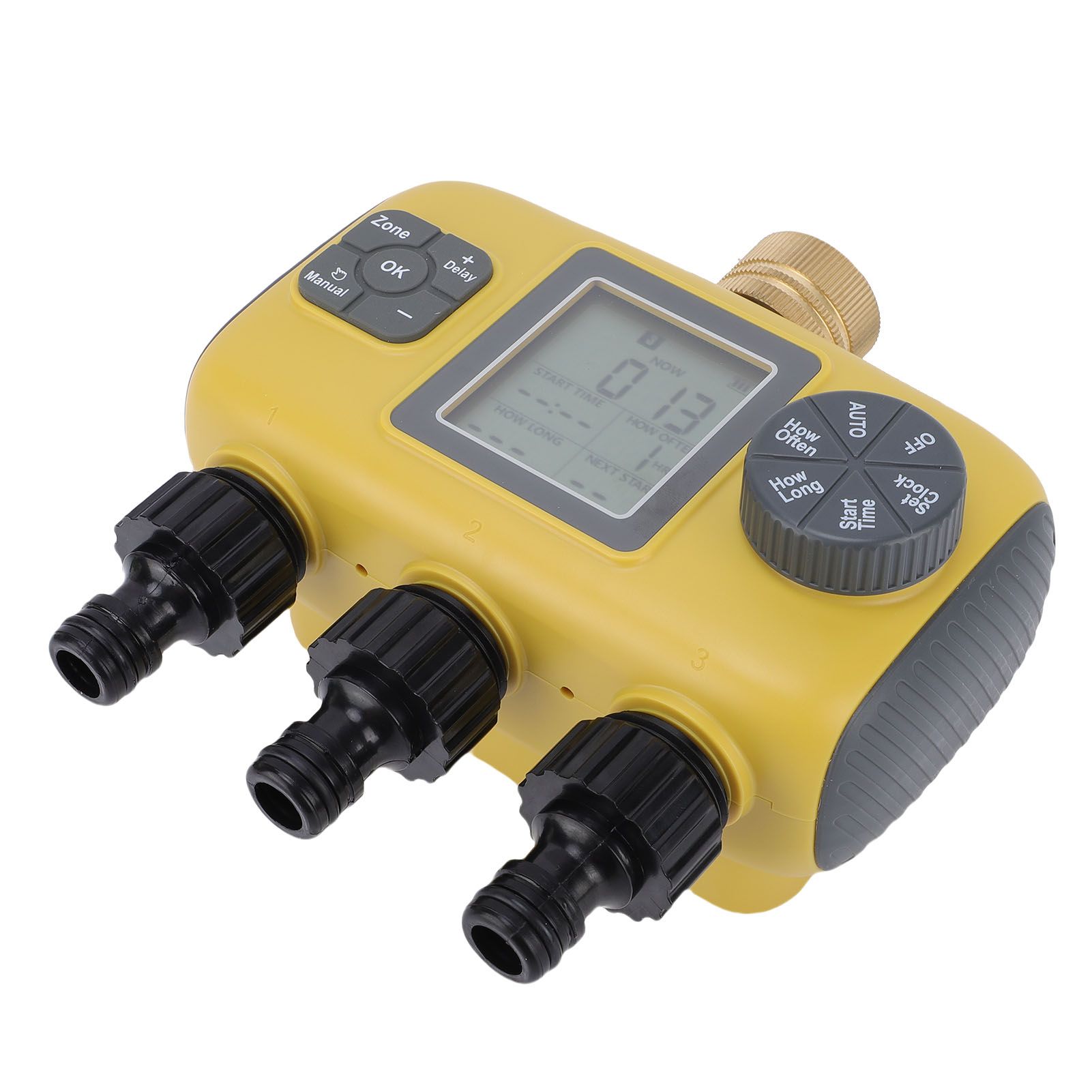 Water Timer with Rain Delay Manual Automatic Mode IPX5 Water Proof 3 Zone view 4
