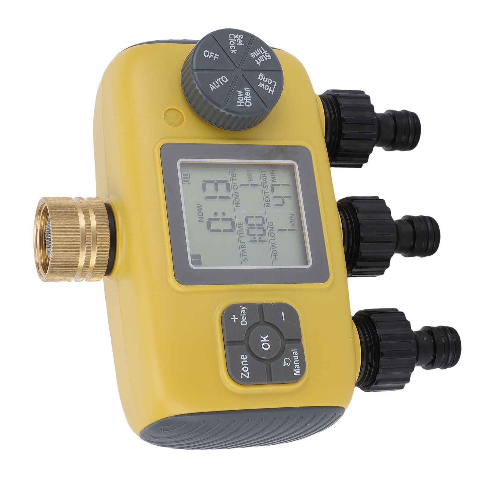 Water Timer with Rain Delay Manual Automatic Mode IPX5 Water Proof 3 Zone view 10