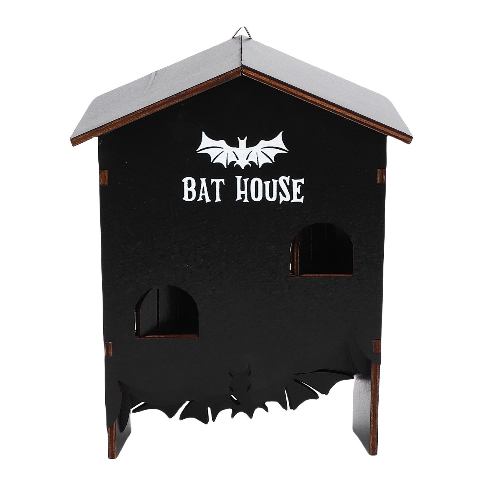 Bat House for Outdoor 3 Chamber Weather Proof Wooden Bat Shelter Box for
