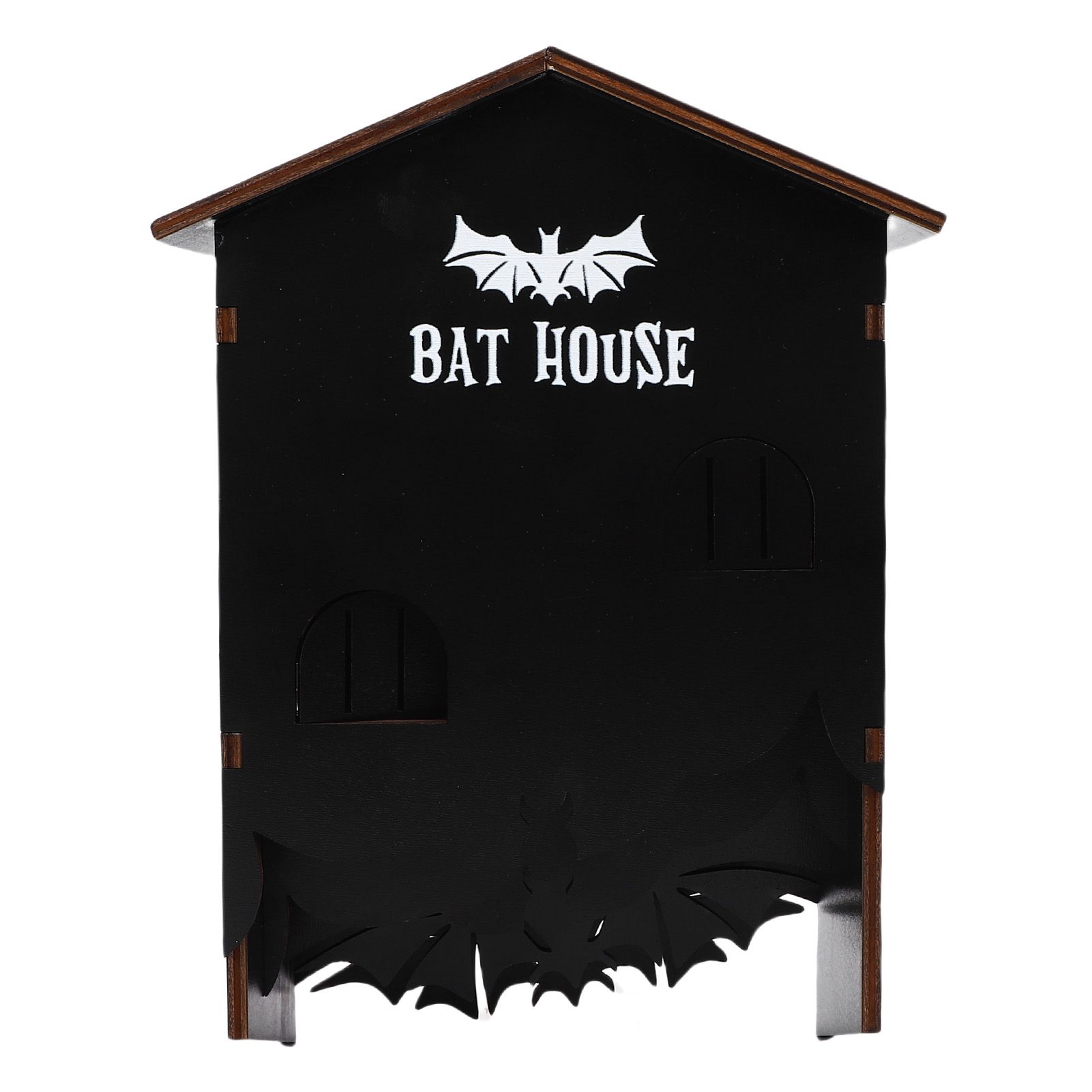 Bat House for Outdoor 3 Chamber Weather Proof Wooden Bat Shelter Box for view 12