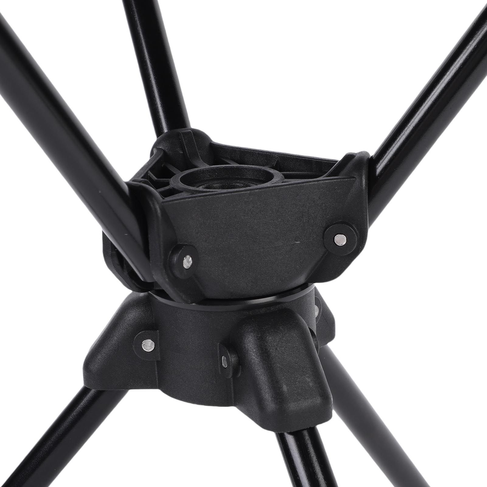 Folding Camping Stool 360 Degree Rotating Lightweight Triangular Portable view 5