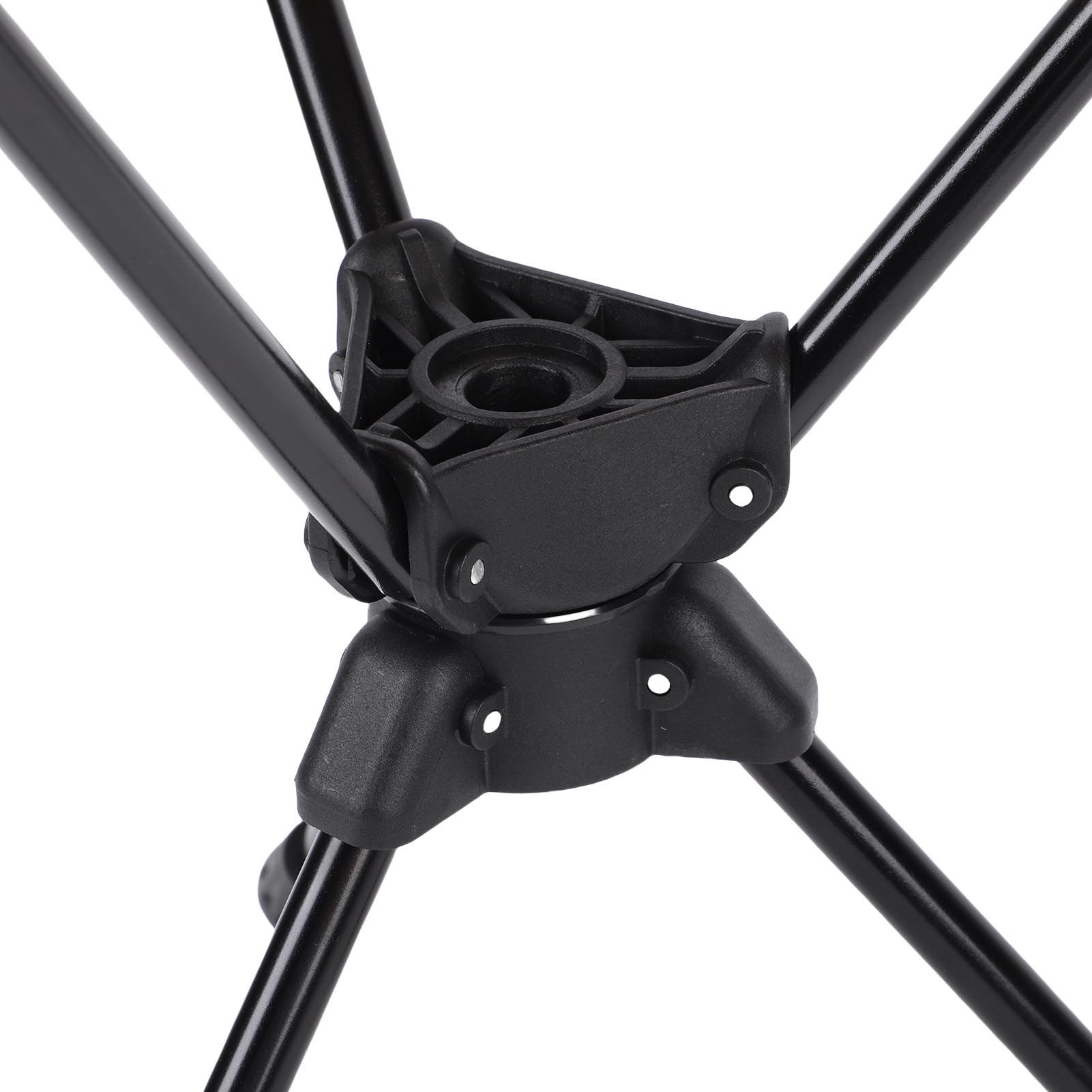 Folding Camping Stool 360 Degree Rotating Lightweight Triangular Portable view 5