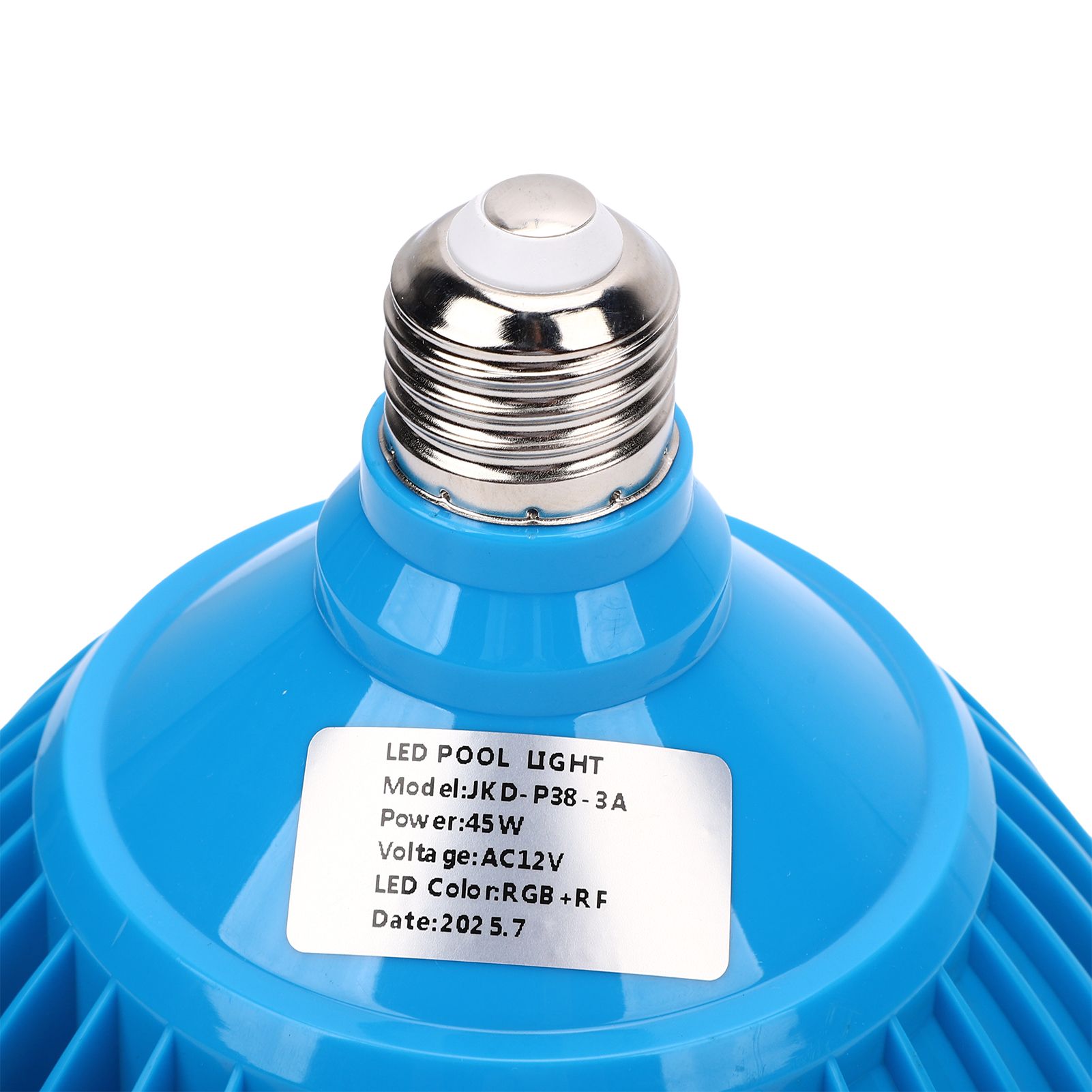 LED Pool Light Bulb 45W RGB Color Changing Light with Remote Control for view 2