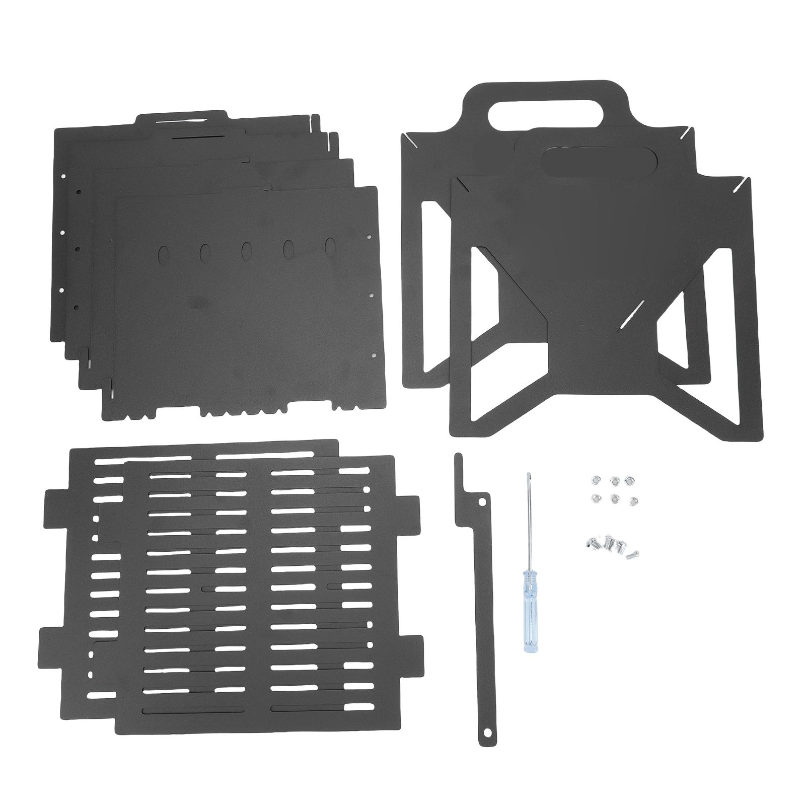 Slot Grill Portable Folding Charcoal Grills Detachable Folding BBQ Grill for view 3