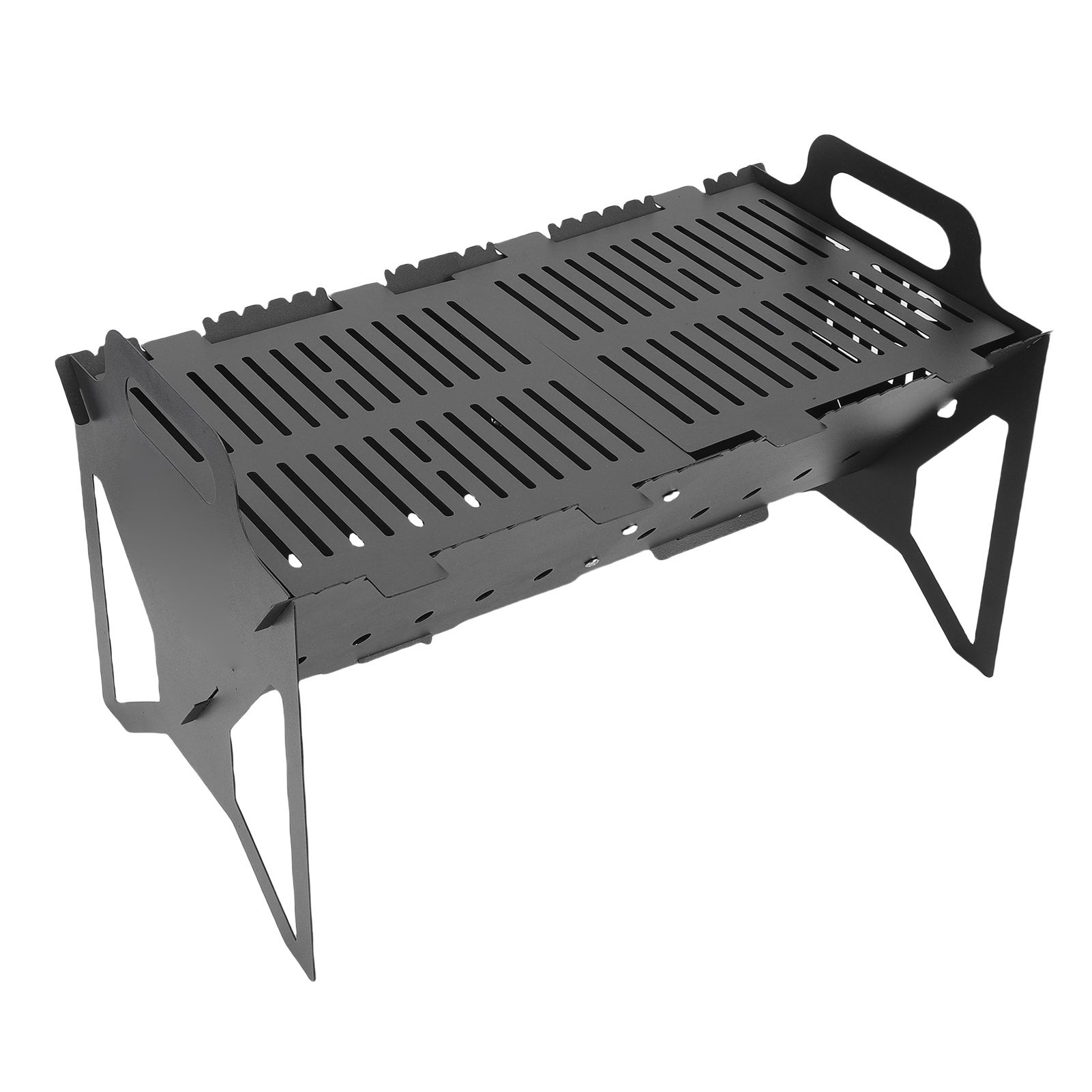 Slot Grill Portable Folding Charcoal Grills Detachable Folding BBQ Grill for view 8
