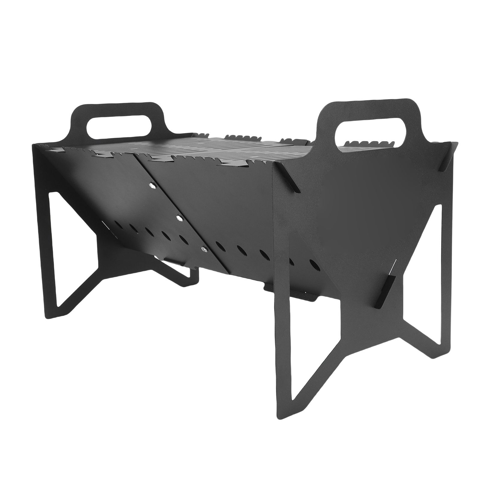 Slot Grill Portable Folding Charcoal Grills Detachable Folding BBQ Grill for view 9