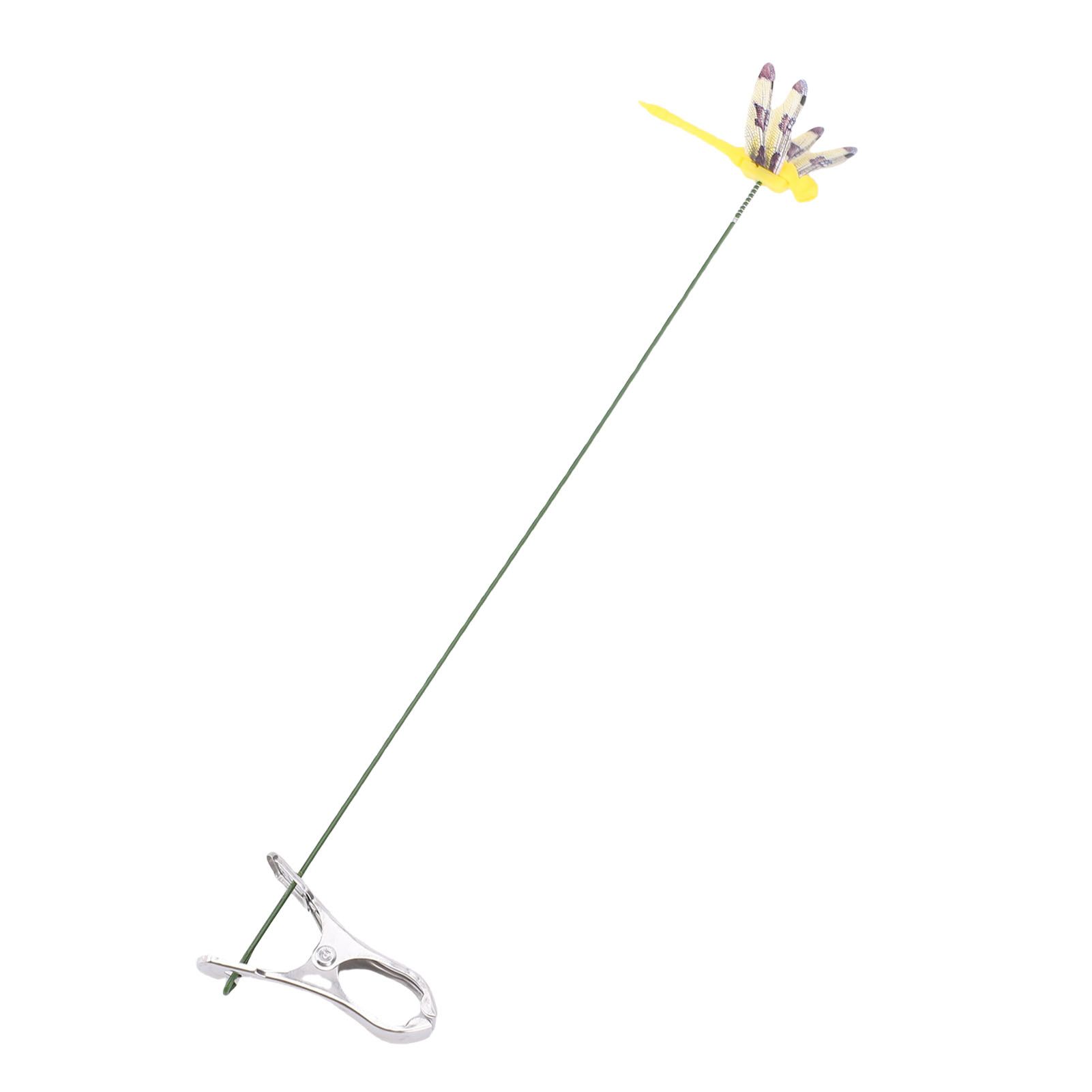 10pcs Dragonfly Clamps Dragonfly Humming Bird Stakes Deer Horse Fly Deterrent view 4