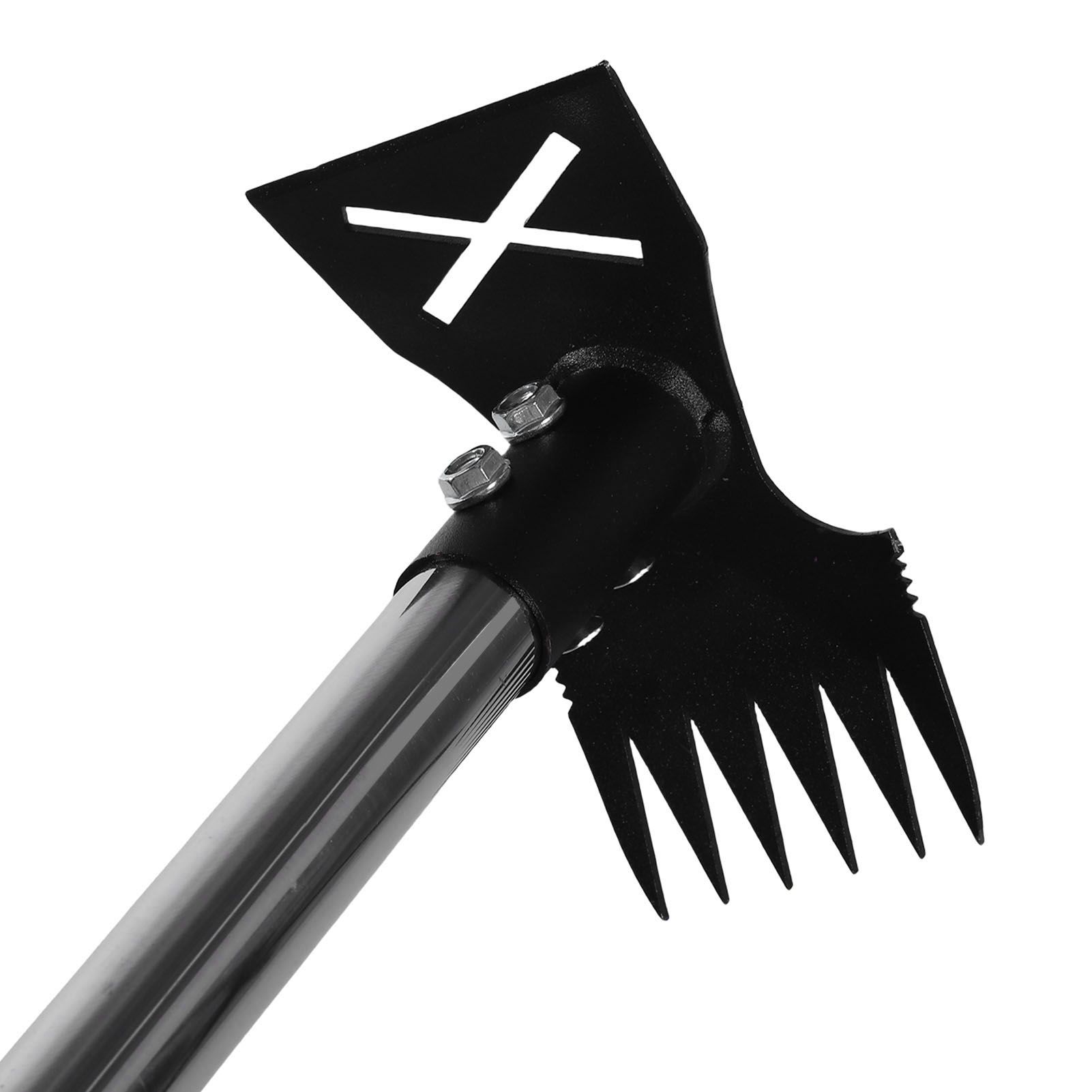 Weed Puller Tool with Long Handle 60in Manual Weeder Remover Tool 2 in 1 Hand view 2