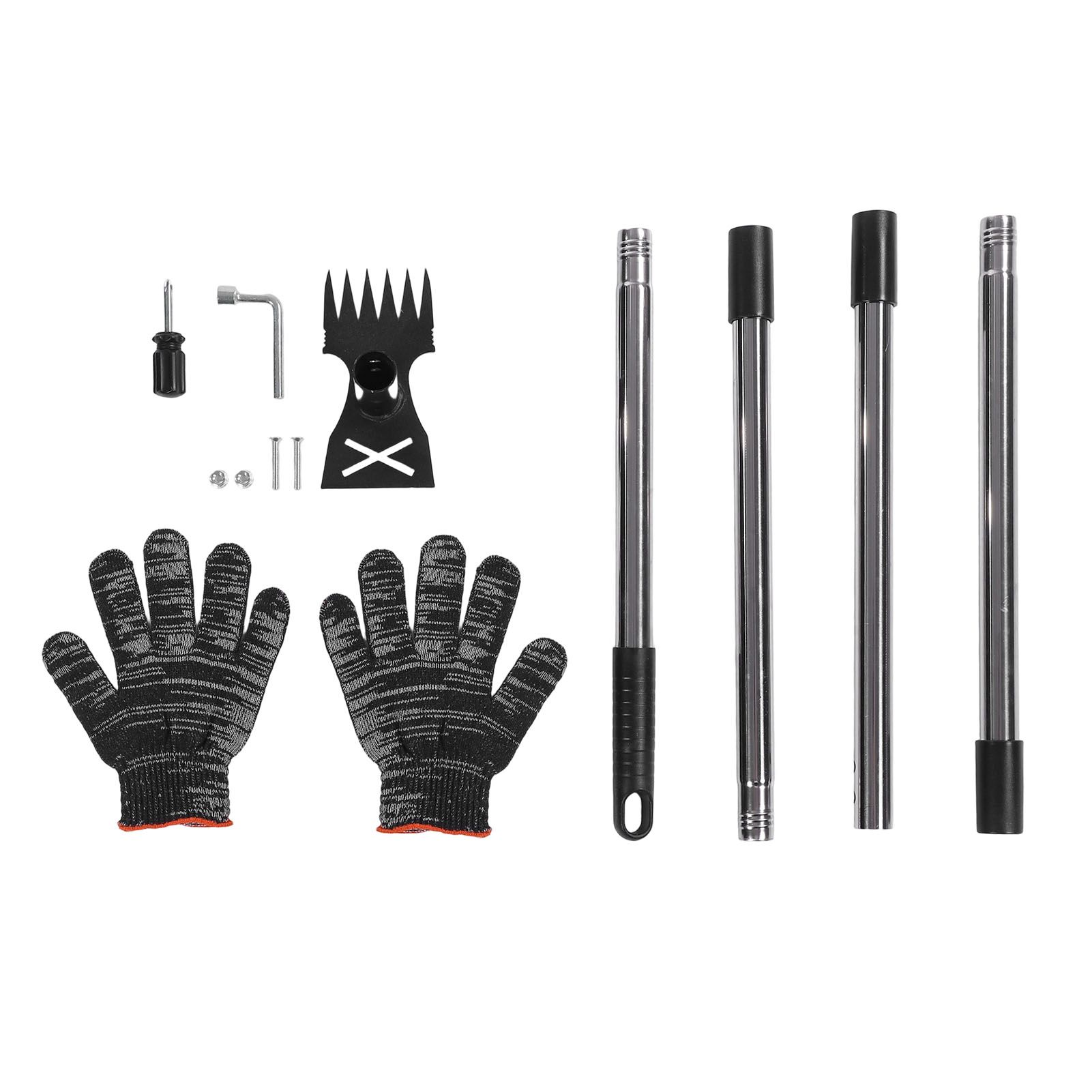 Weed Puller Tool with Long Handle 60in Manual Weeder Remover Tool 2 in 1 Hand view 3