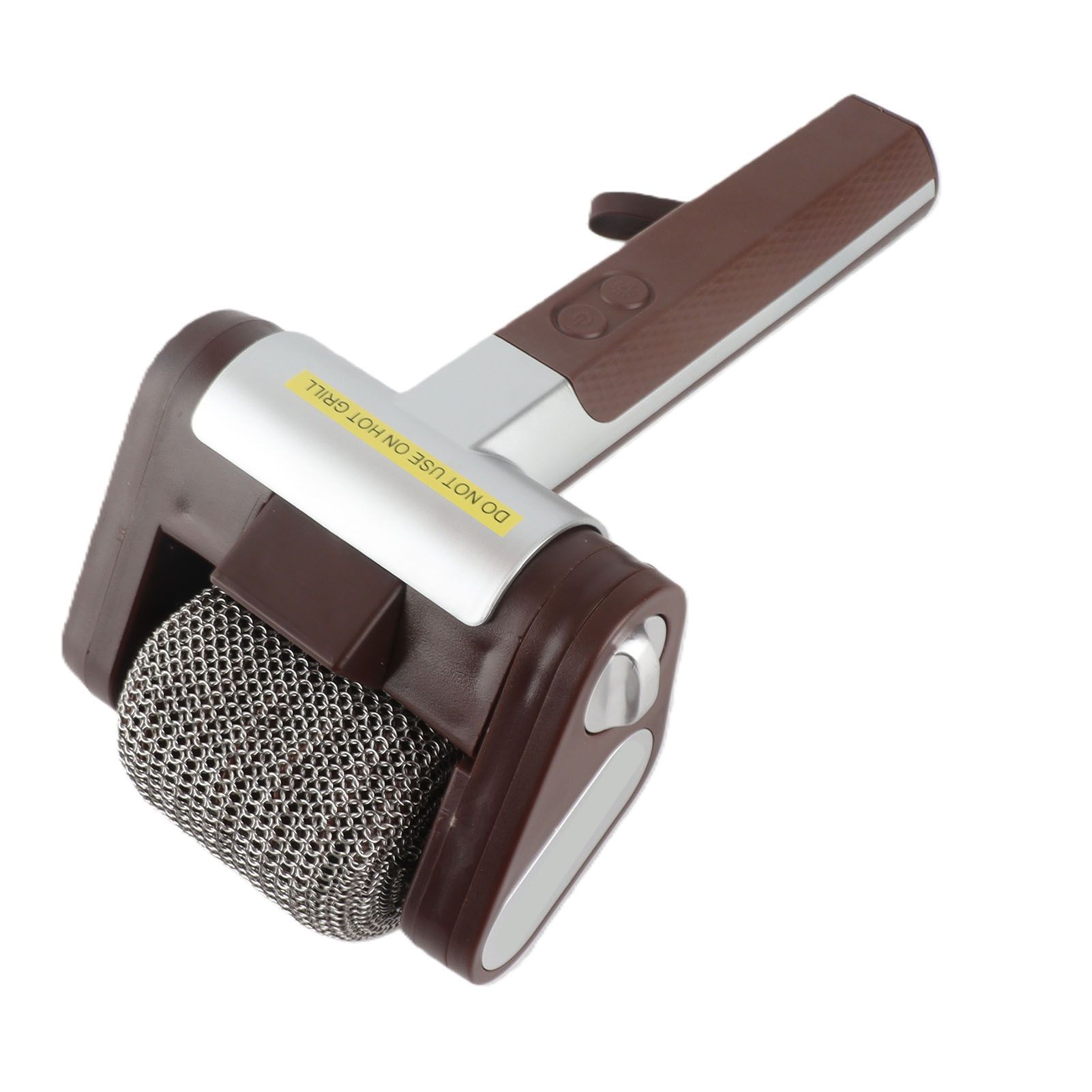 Spinning Grill Brush Cordless Rechargeable BBQ Tool with 350 RPM Stainless