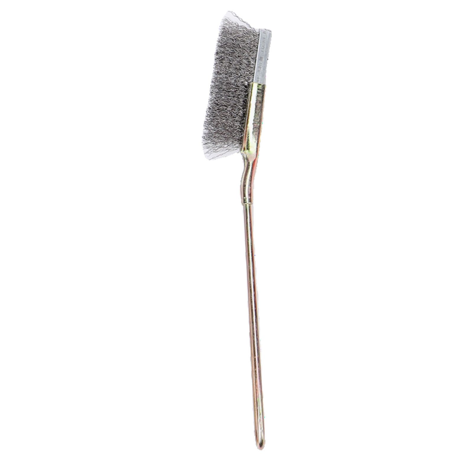 Bird Cage Cleaning Tools Set Stainless Steel Bird Cage Brushes with Fork view 2
