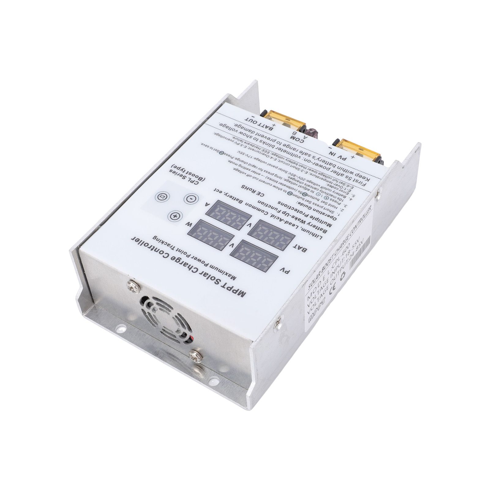 600W MPPT Solar Charge Controller Boost Regulator LED Display High Efficiency view 9