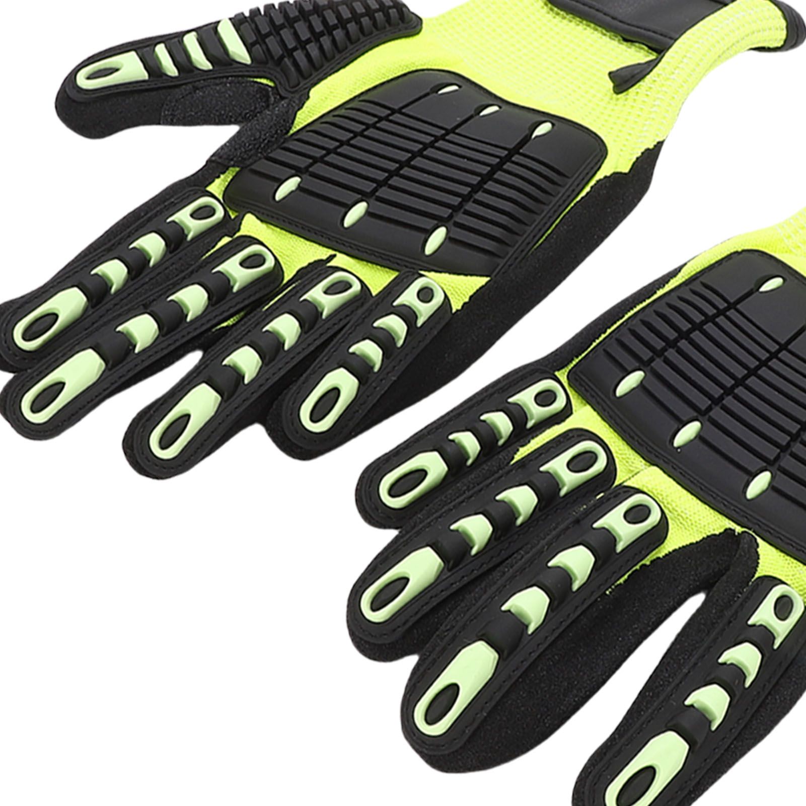 Securty Work Gloves Cut Proof Anti Vibration Impact Reduction Shock Proof Anti view 2
