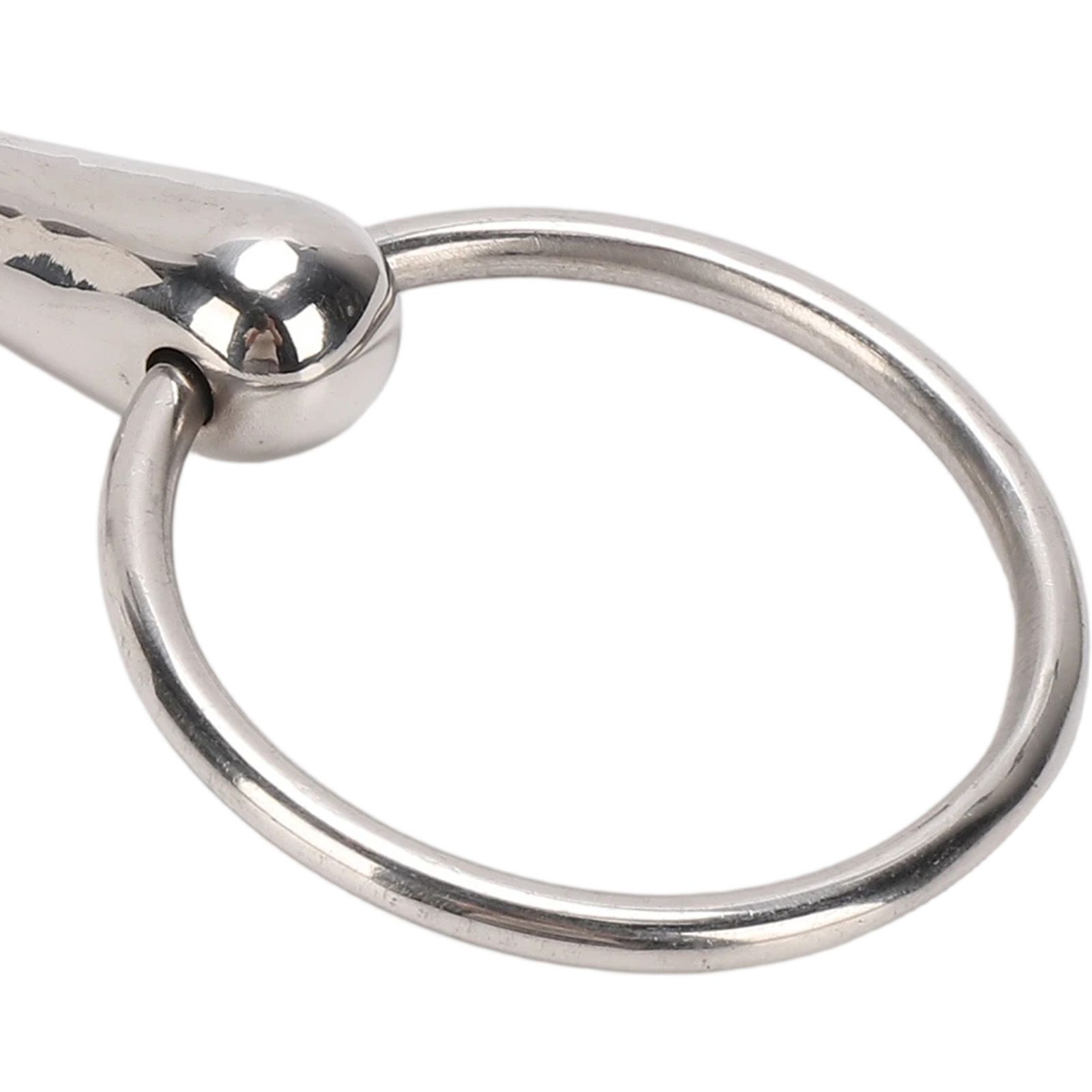 Horse Bit 290mm Length Bite Prevention Stainless Steel Horse Snaffle Bit for Farm view 2