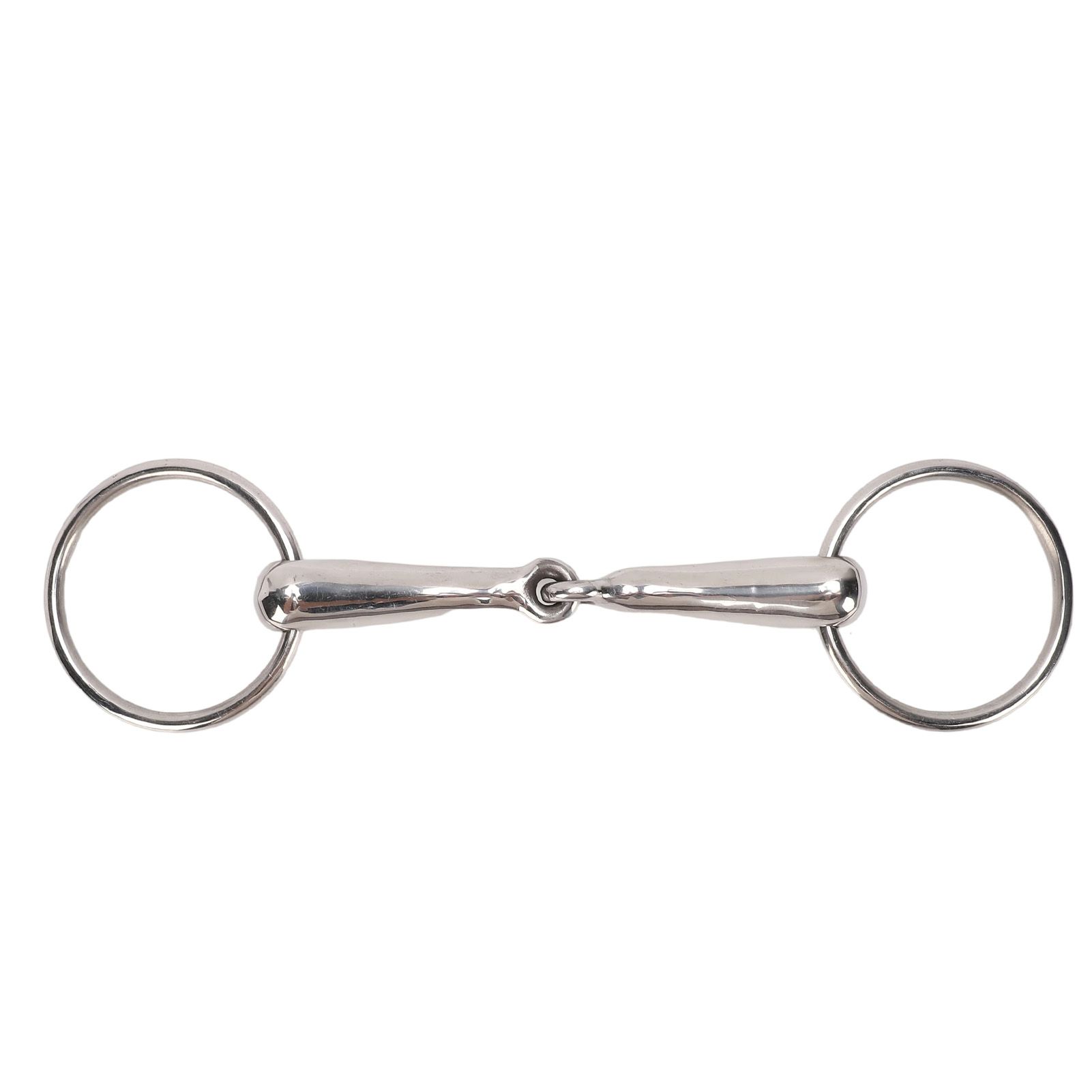 Horse Bit 290mm Length Bite Prevention Stainless Steel Horse Snaffle Bit for Farm view 3