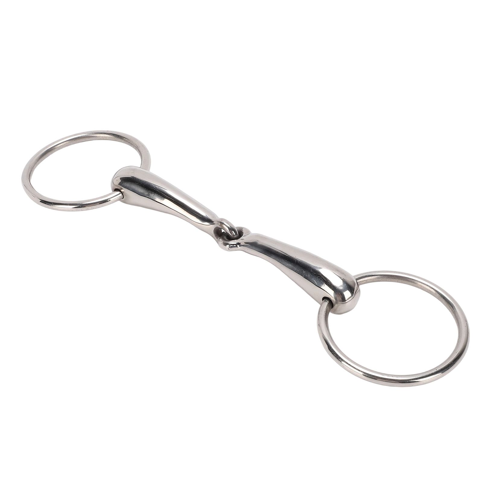 Horse Bit 290mm Length Bite Prevention Stainless Steel Horse Snaffle Bit for Farm view 4