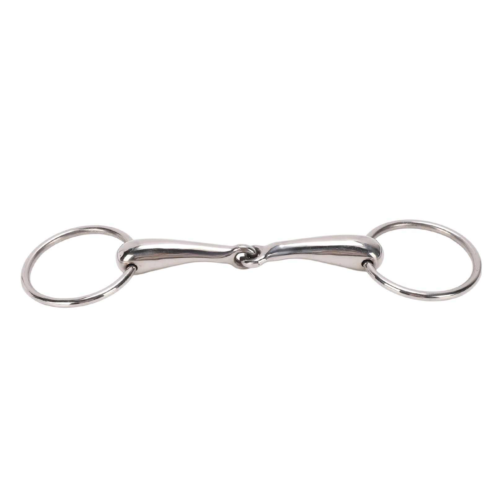 Horse Bit 290mm Length Bite Prevention Stainless Steel Horse Snaffle Bit for Farm view 6