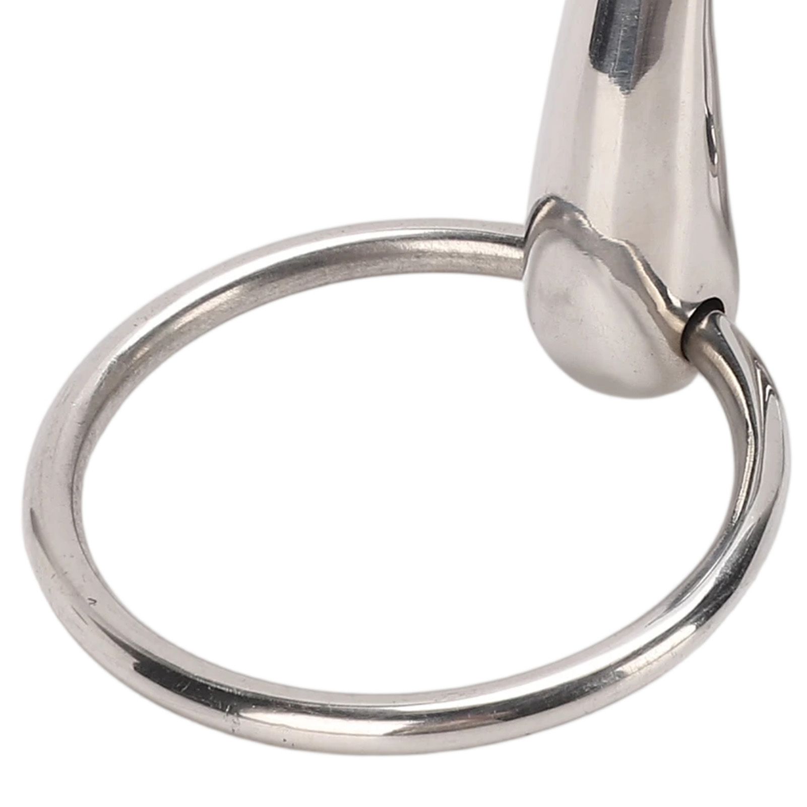 Horse Bit 290mm Length Bite Prevention Stainless Steel Horse Snaffle Bit for Farm view 7