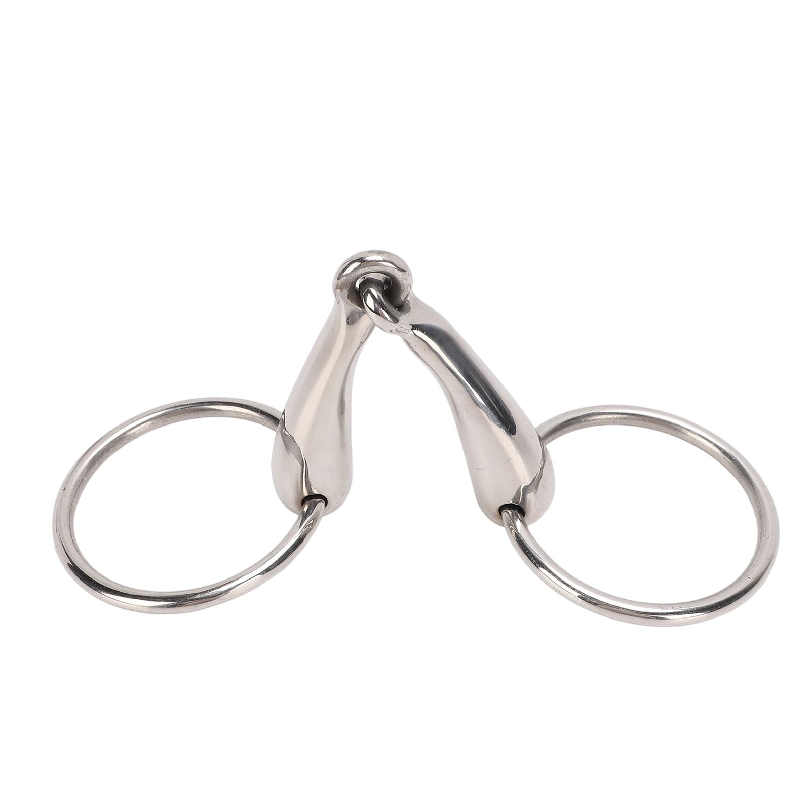 Horse Bit 290mm Length Bite Prevention Stainless Steel Horse Snaffle Bit for Farm view 8