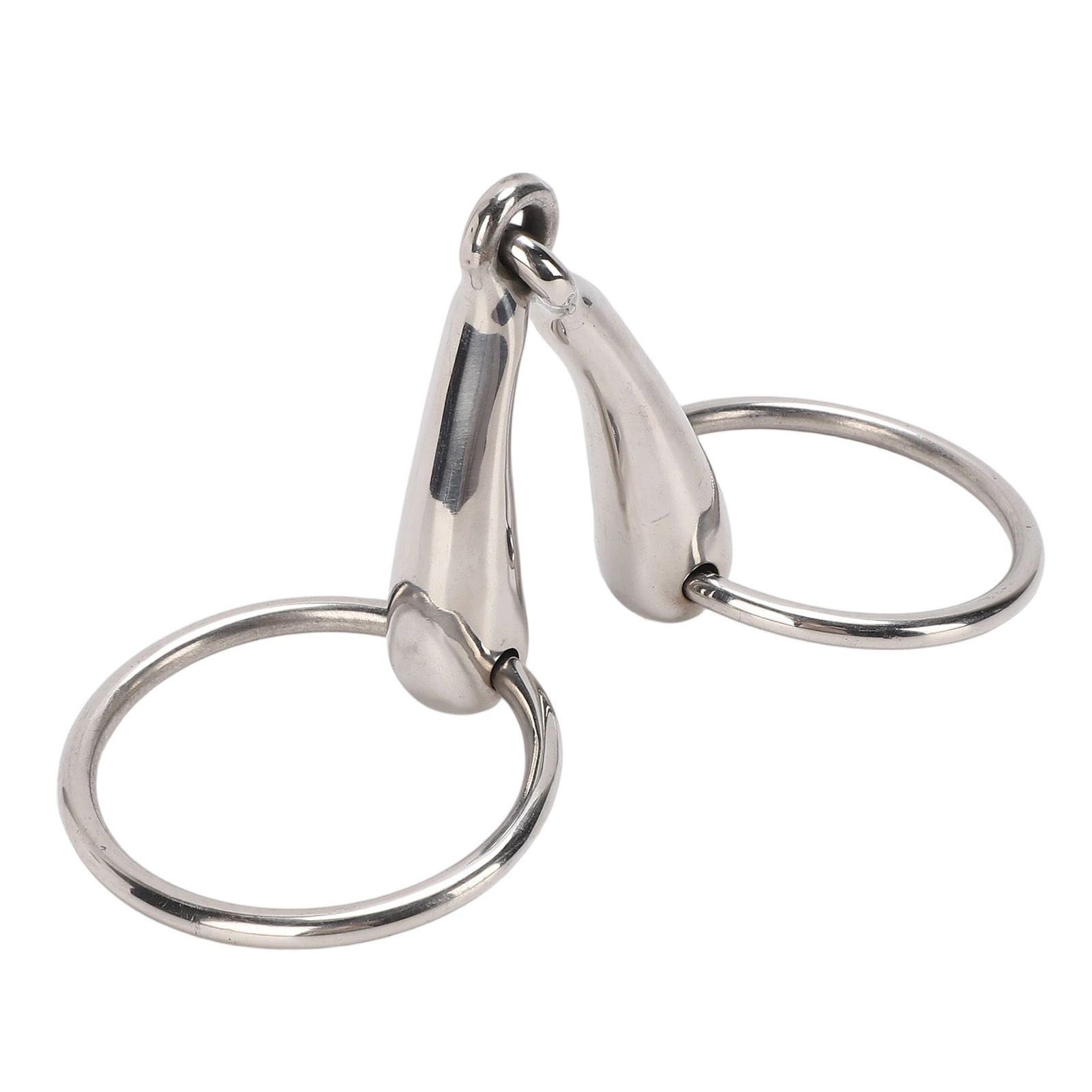 Horse Bit 290mm Length Bite Prevention Stainless Steel Horse Snaffle Bit for Farm view 9