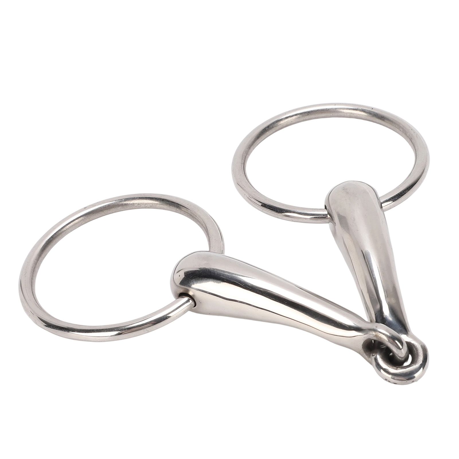 Horse Bit 290mm Length Bite Prevention Stainless Steel Horse Snaffle Bit for Farm view 10