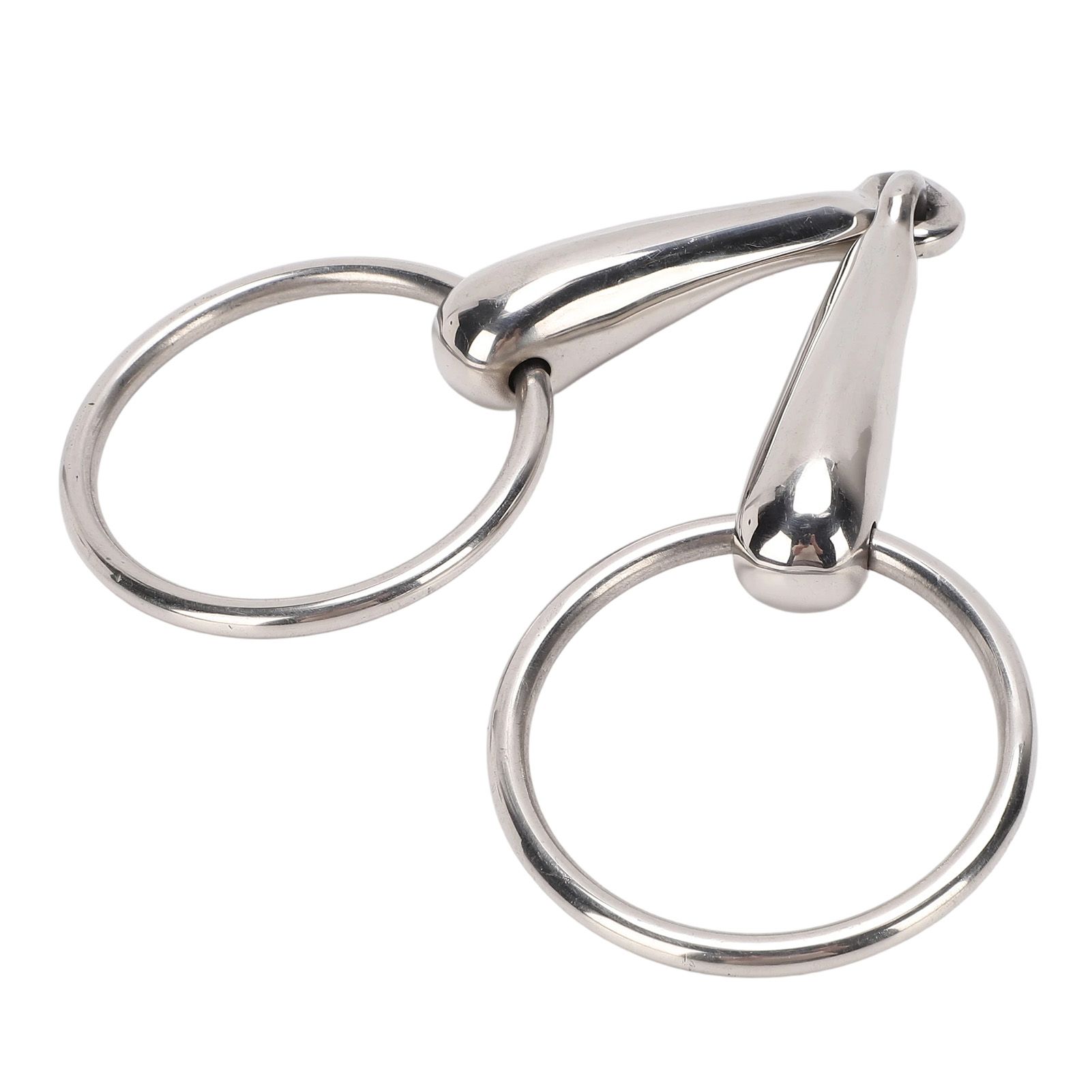 Horse Bit 290mm Length Bite Prevention Stainless Steel Horse Snaffle Bit for Farm view 11