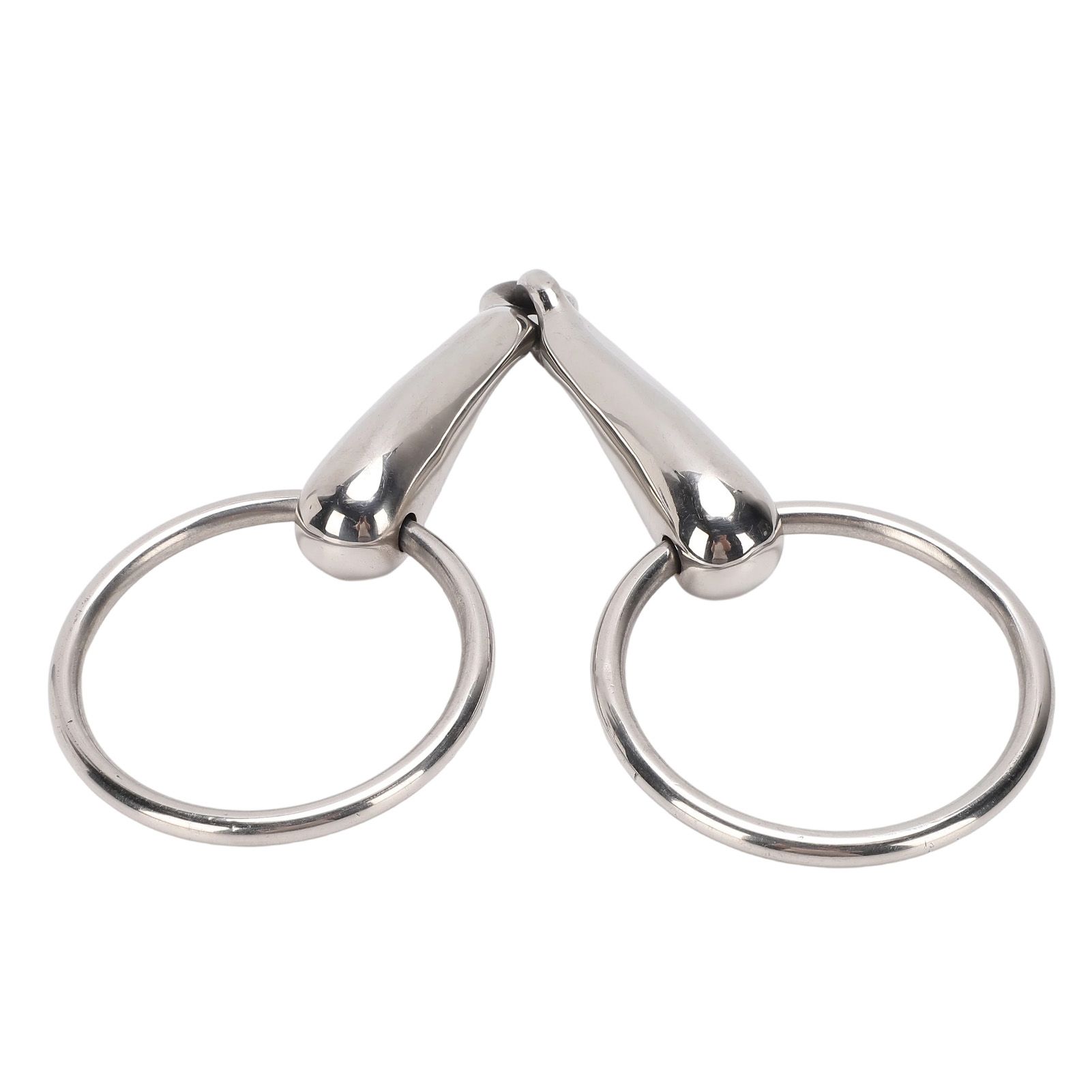 Horse Bit 290mm Length Bite Prevention Stainless Steel Horse Snaffle Bit for Farm view 12