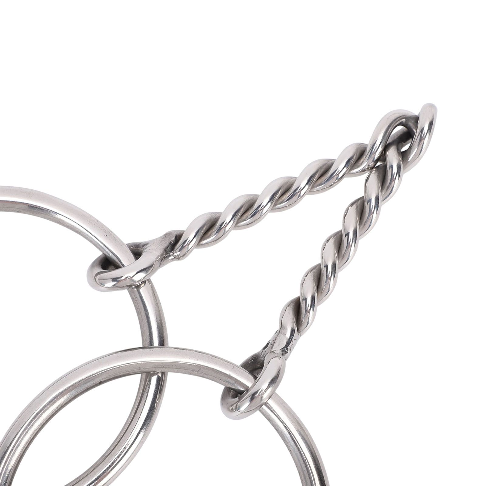 295MM Professional Snaffle Bit Safe Practical Stainless Steel Horse Bit for view 7