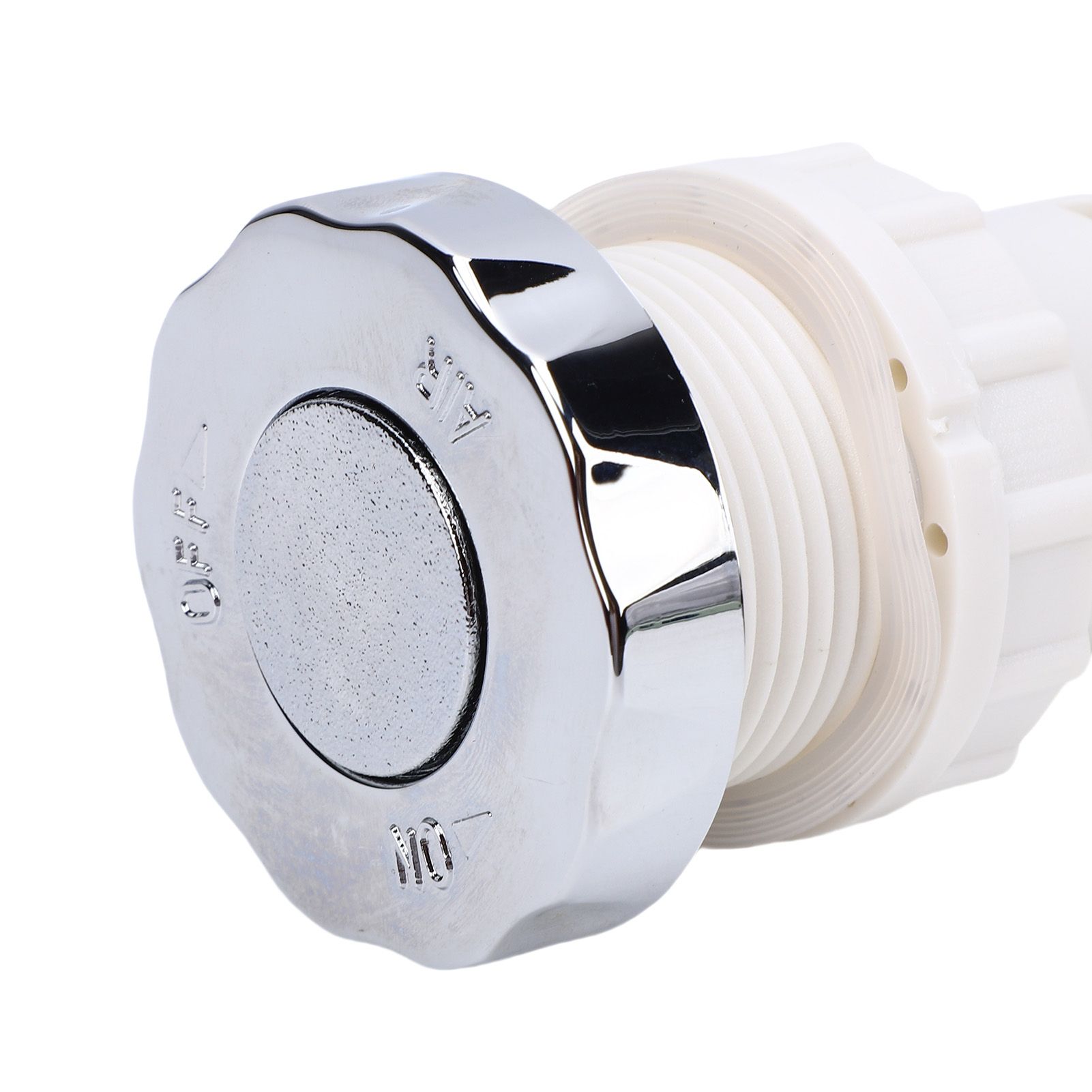 Air Button Switch PVC Adjustable Air Pressure Hot Tub Pneumatic Push Button view 2