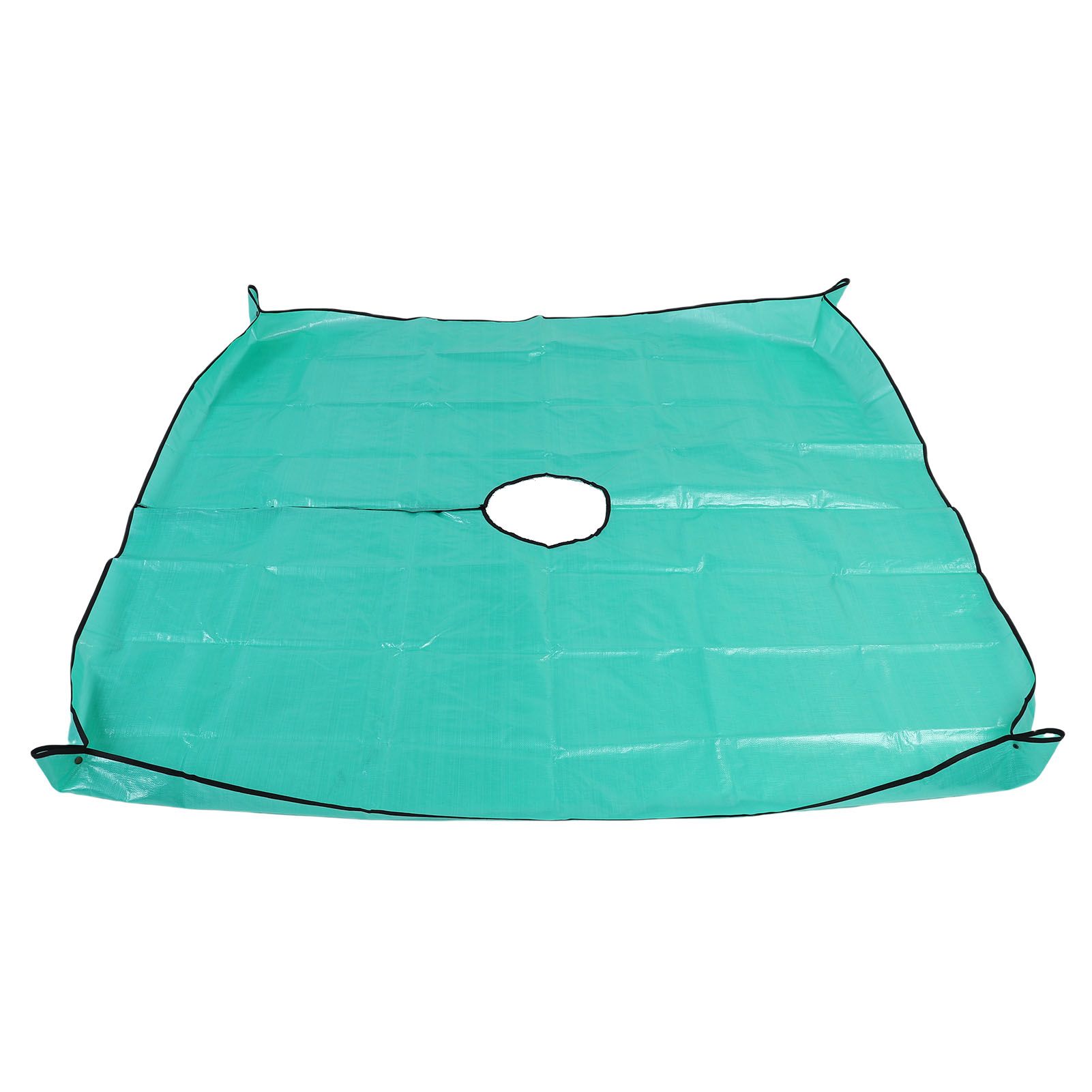 Landscape Tarp for Trimming Water Proof Pruning Tarp with 11.8 Inch Hole 4 view 3