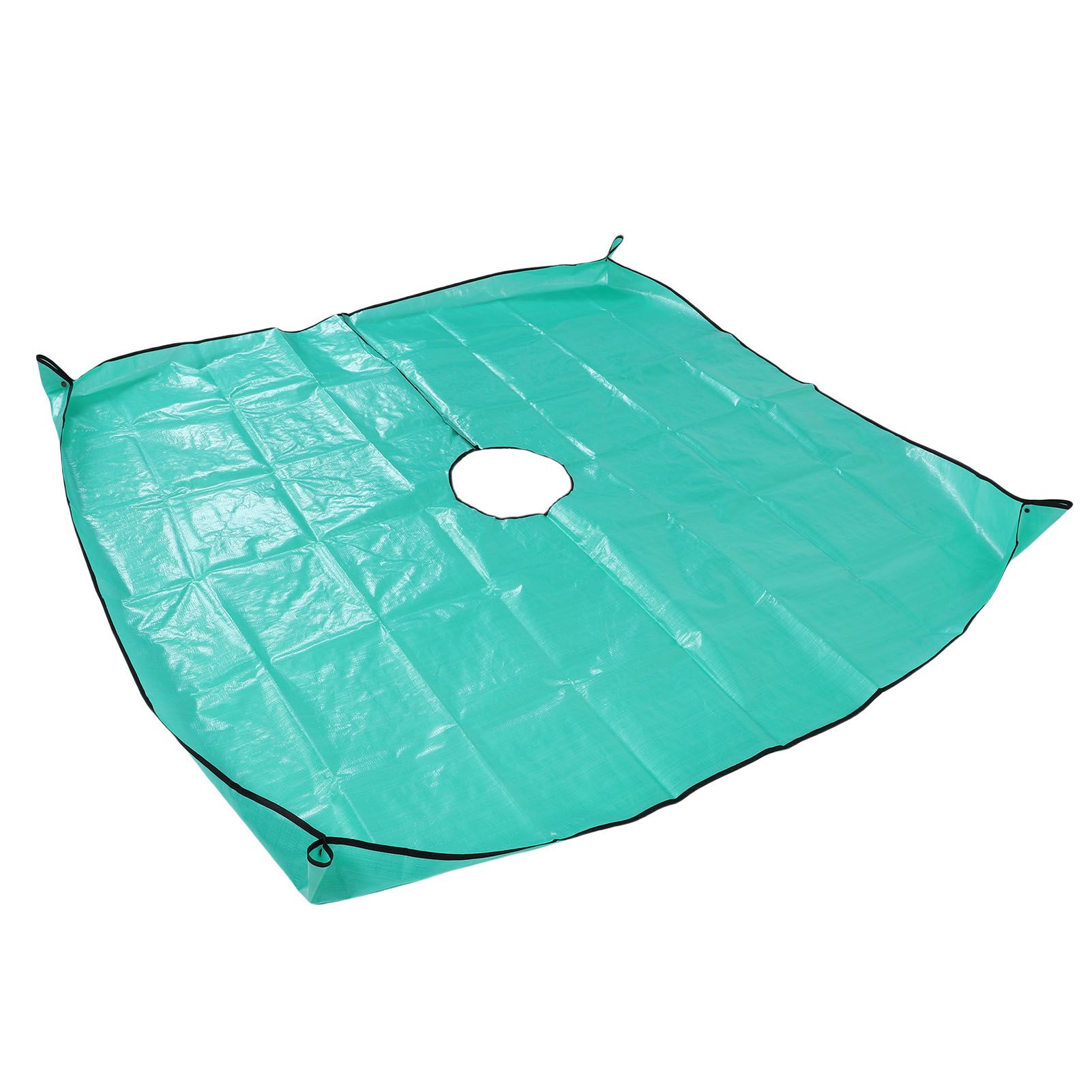 Landscape Tarp for Trimming Water Proof Pruning Tarp with 11.8 Inch Hole 4 view 6