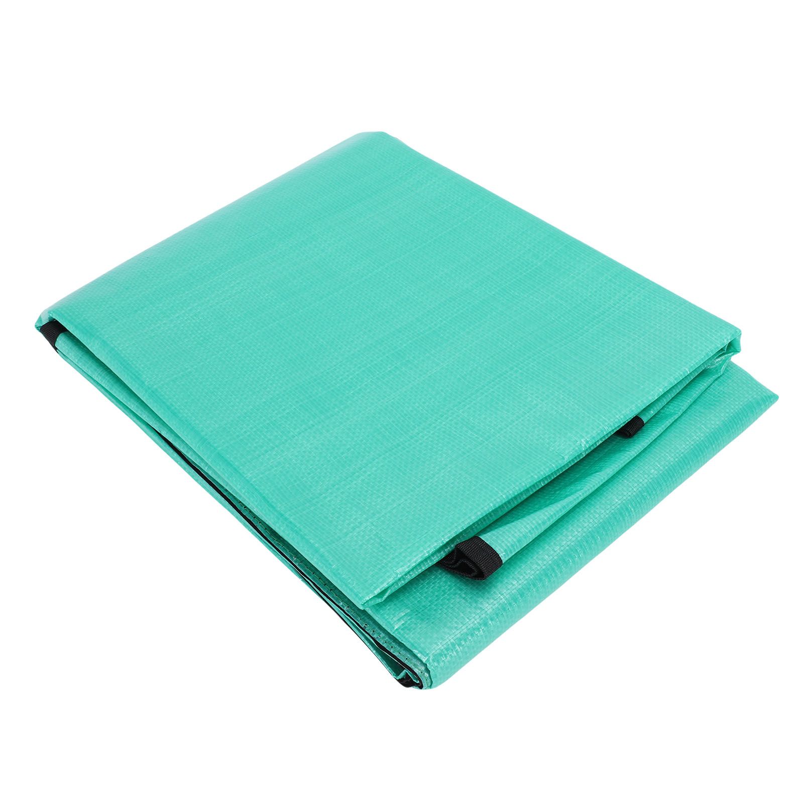 Landscape Tarp for Trimming Water Proof Pruning Tarp with 11.8 Inch Hole 4 view 11
