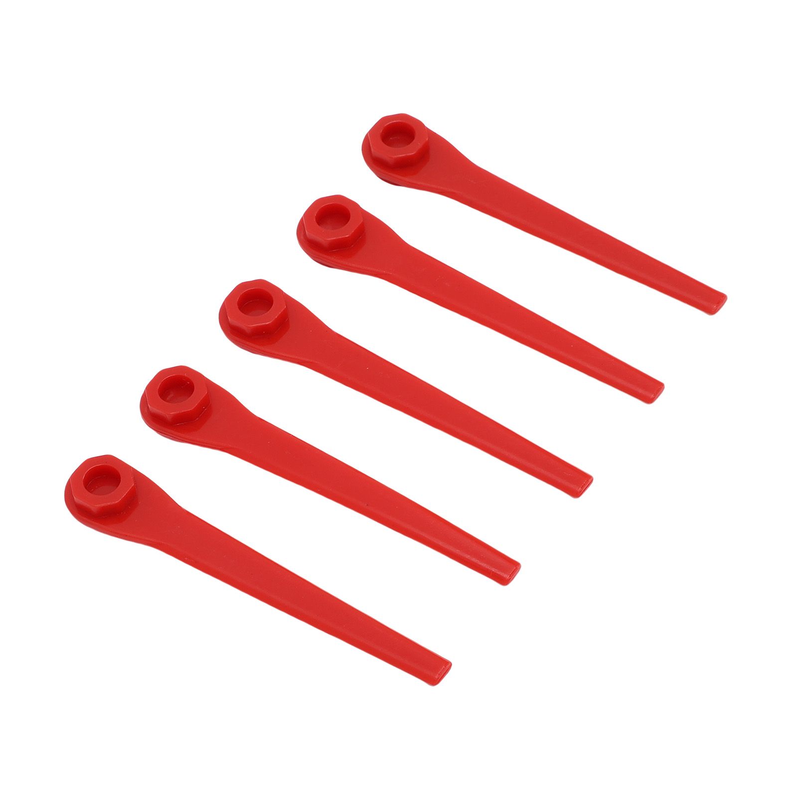 100PCS Lawn Mower Plastic Blades Fit for EasyCut Li-18/23 R Hex Garden Grass view 8