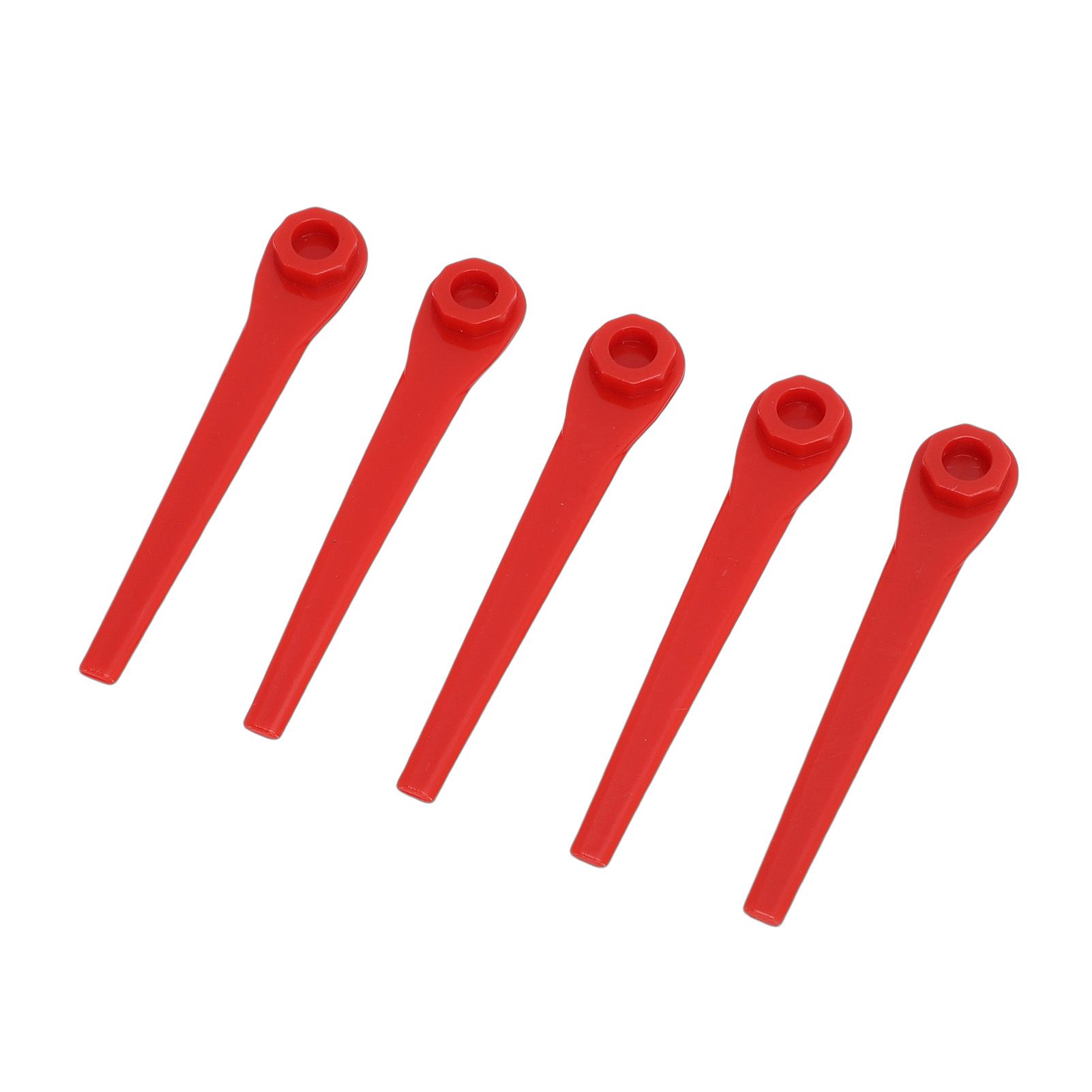 100PCS Lawn Mower Plastic Blades Fit for EasyCut Li-18/23 R Hex Garden Grass view 11