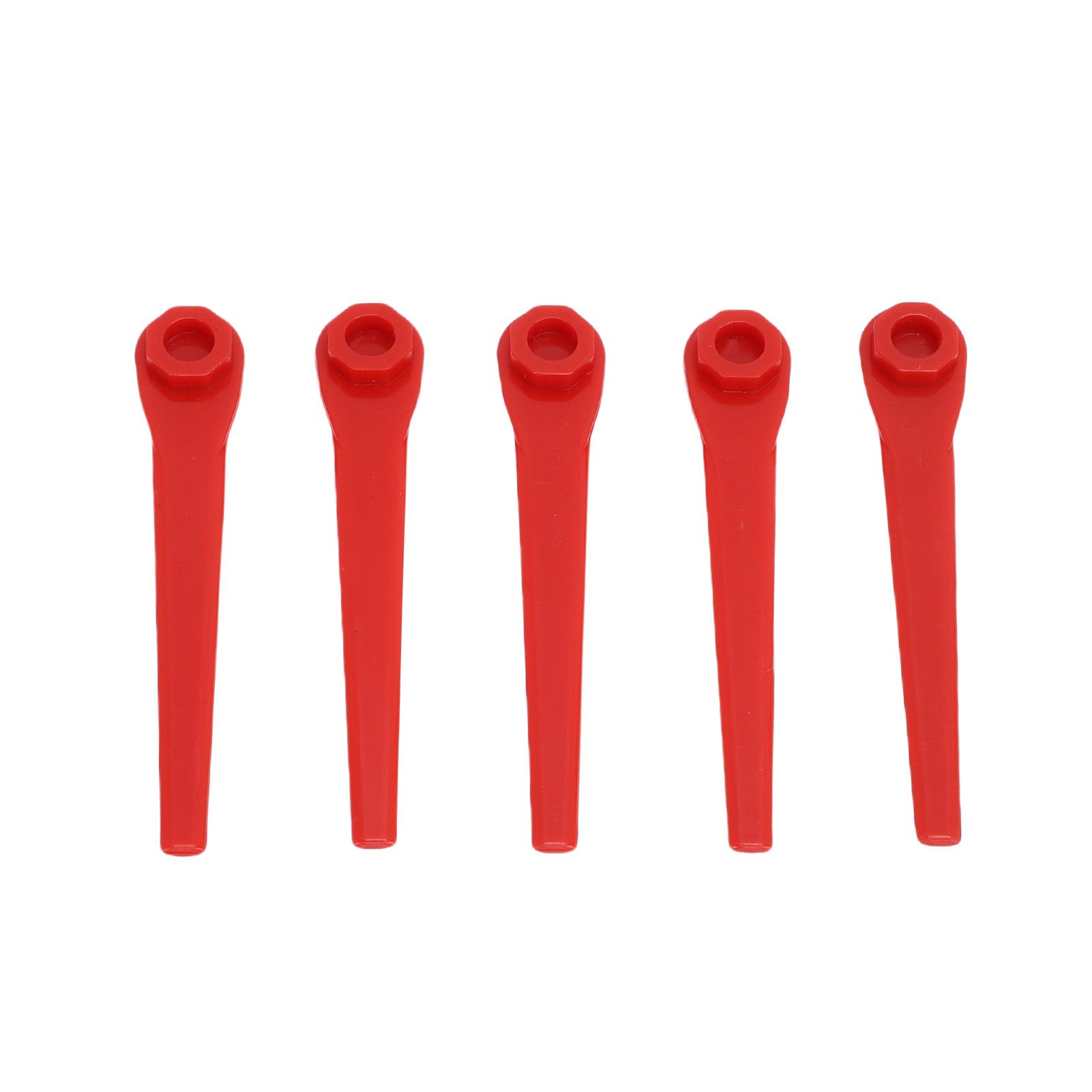100PCS Lawn Mower Plastic Blades Fit for EasyCut Li-18/23 R Hex Garden Grass view 12