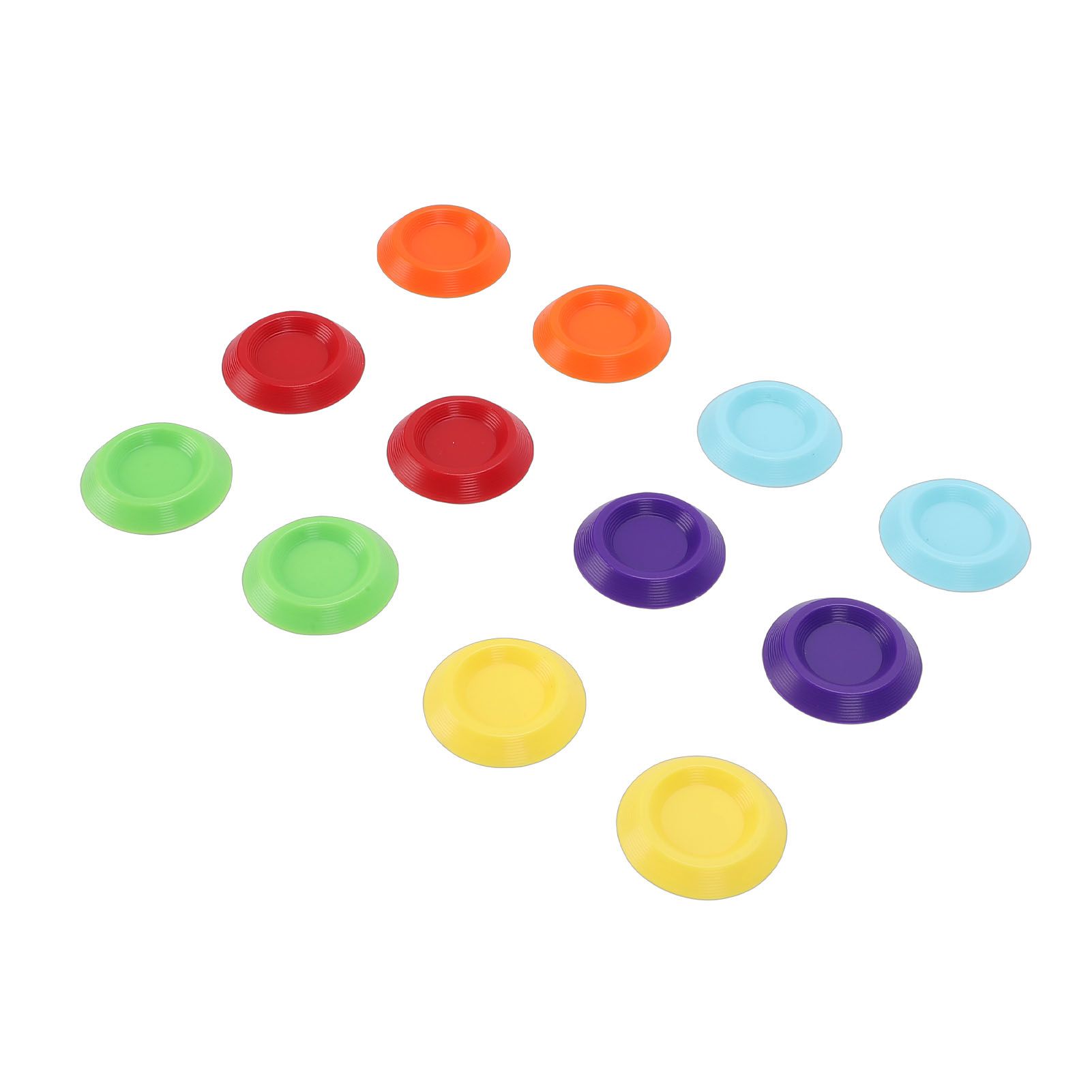 12PCS Tiny Food Dish 1.3 Inch Plastic Colorful Tiny Feeder Bowl for Isopods view 10