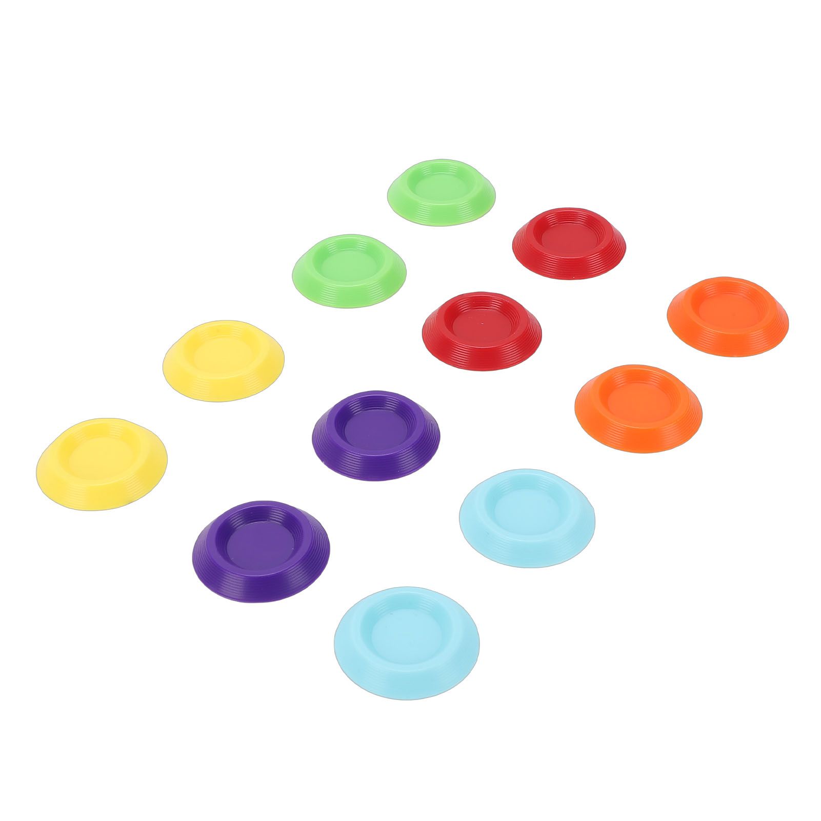 12PCS Tiny Food Dish 1.3 Inch Plastic Colorful Tiny Feeder Bowl for Isopods view 11