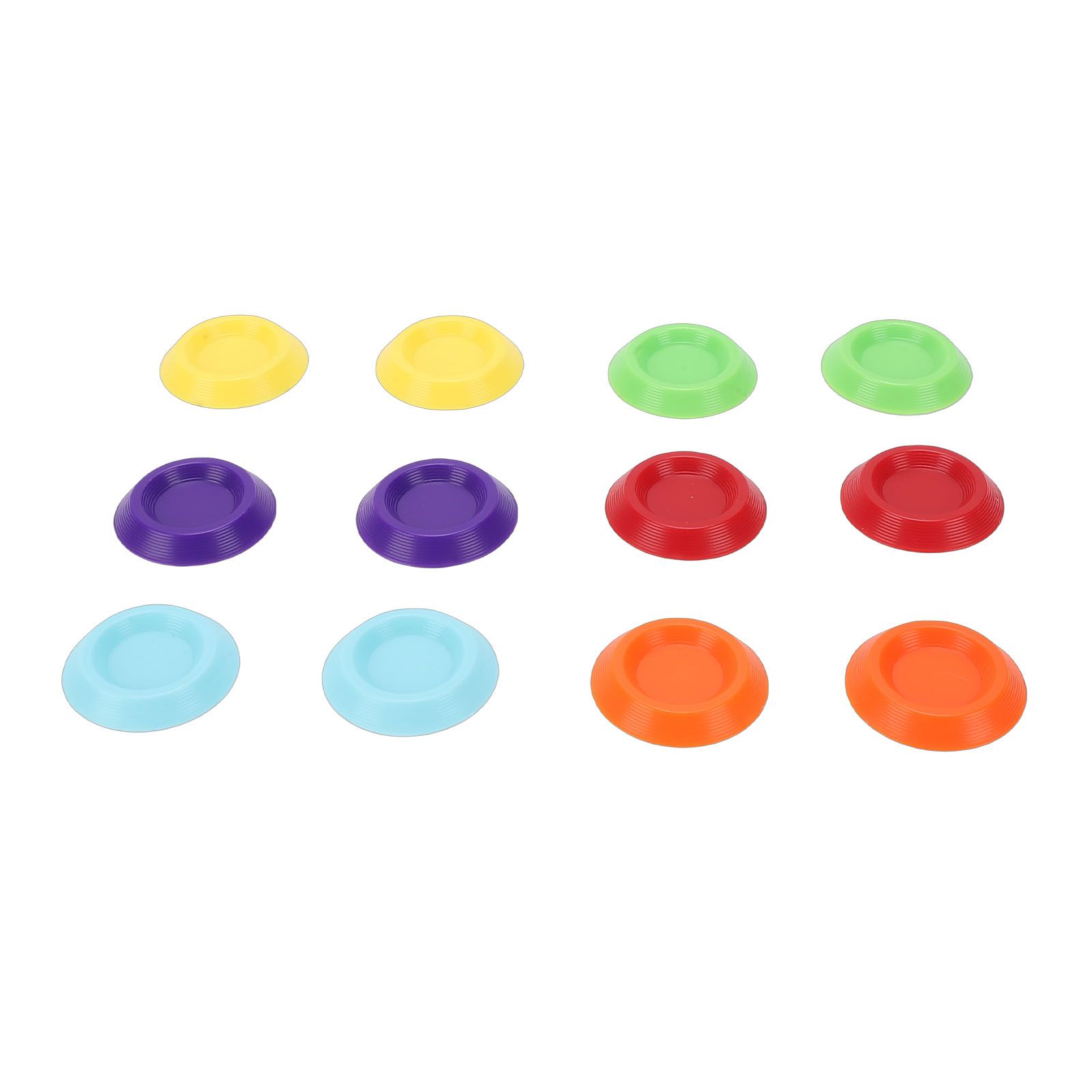 12PCS Tiny Food Dish 1.3 Inch Plastic Colorful Tiny Feeder Bowl for Isopods view 12