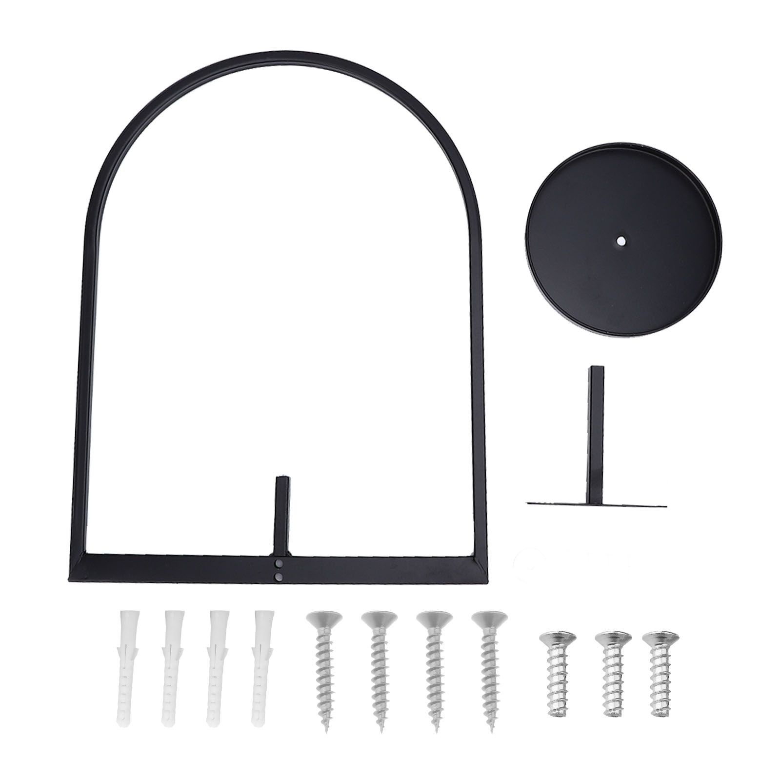 Wall Plant Holder Sturdy Iron Decorative Picture Frame Wall Flower Pot Stand view 3