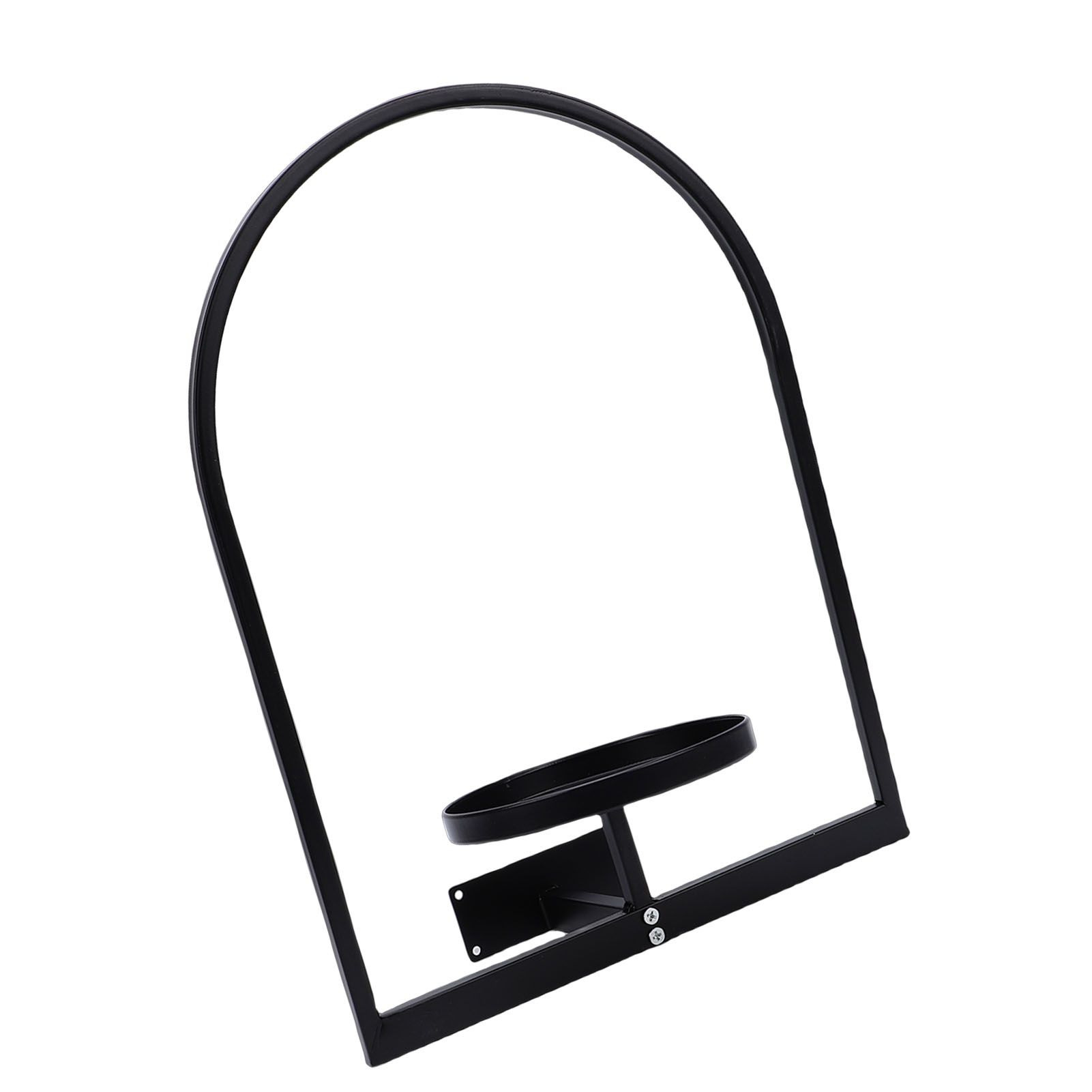 Wall Plant Holder Sturdy Iron Decorative Picture Frame Wall Flower Pot Stand view 4