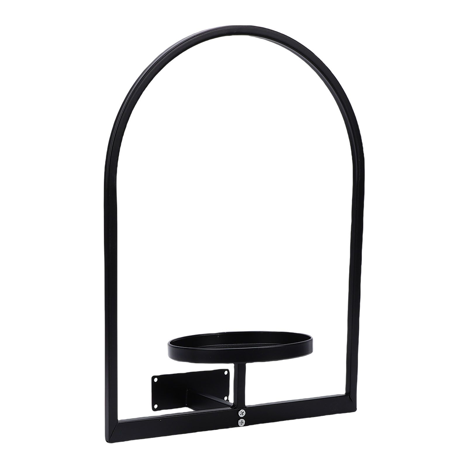 Wall Plant Holder Sturdy Iron Decorative Picture Frame Wall Flower Pot Stand view 8