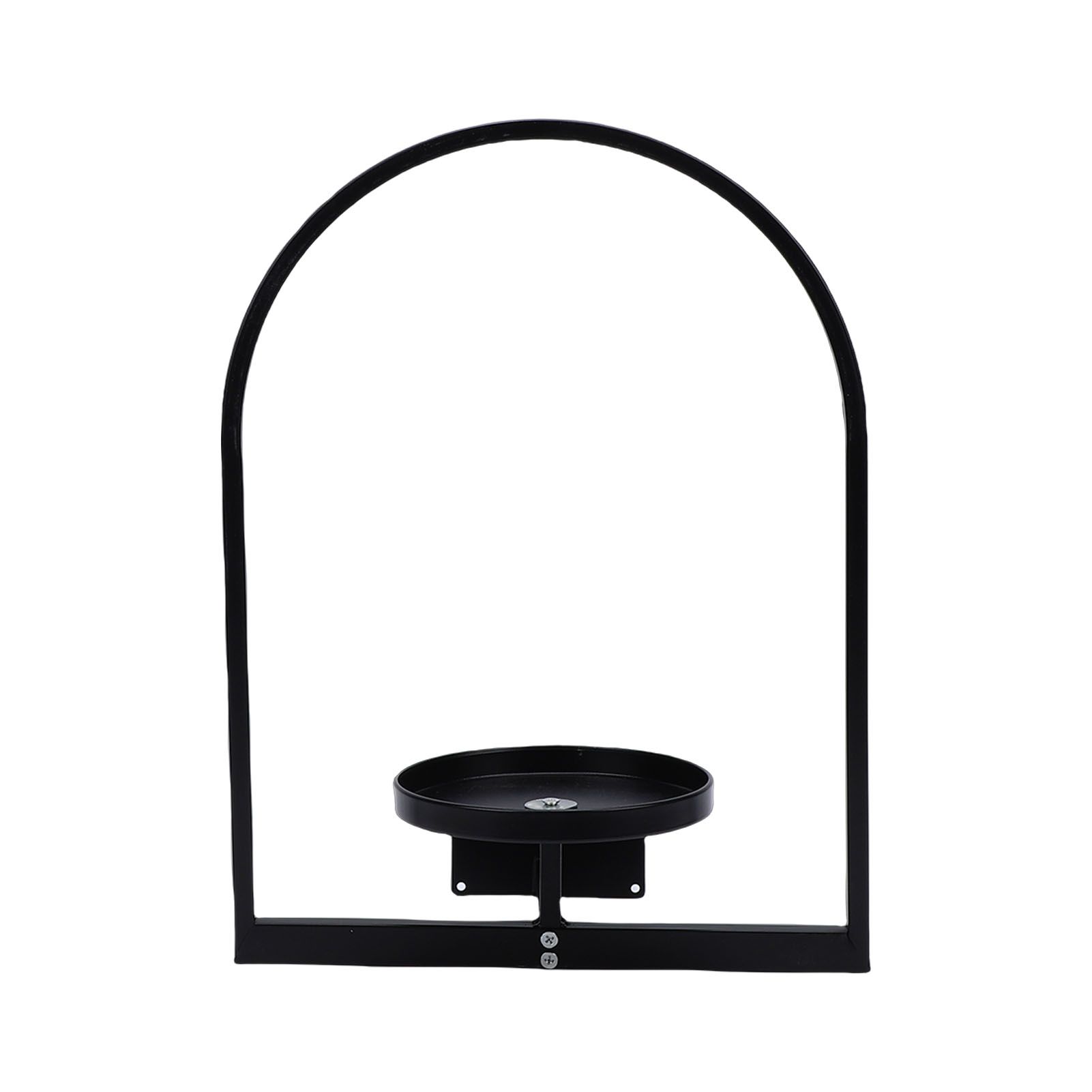 Wall Plant Holder Sturdy Iron Decorative Picture Frame Wall Flower Pot Stand view 9